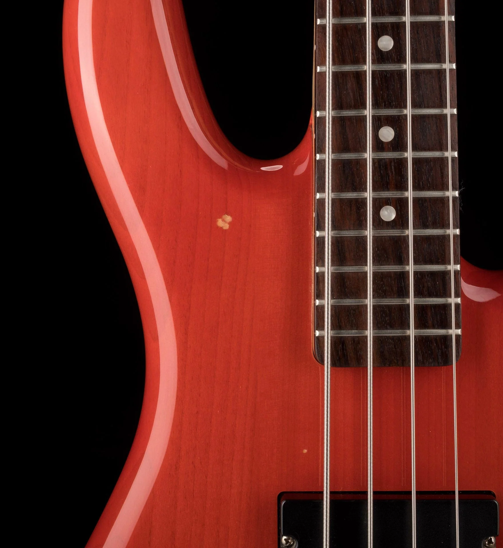 Used Spector NS-2002B Bass Trans Red with Gig Bag - Image 8