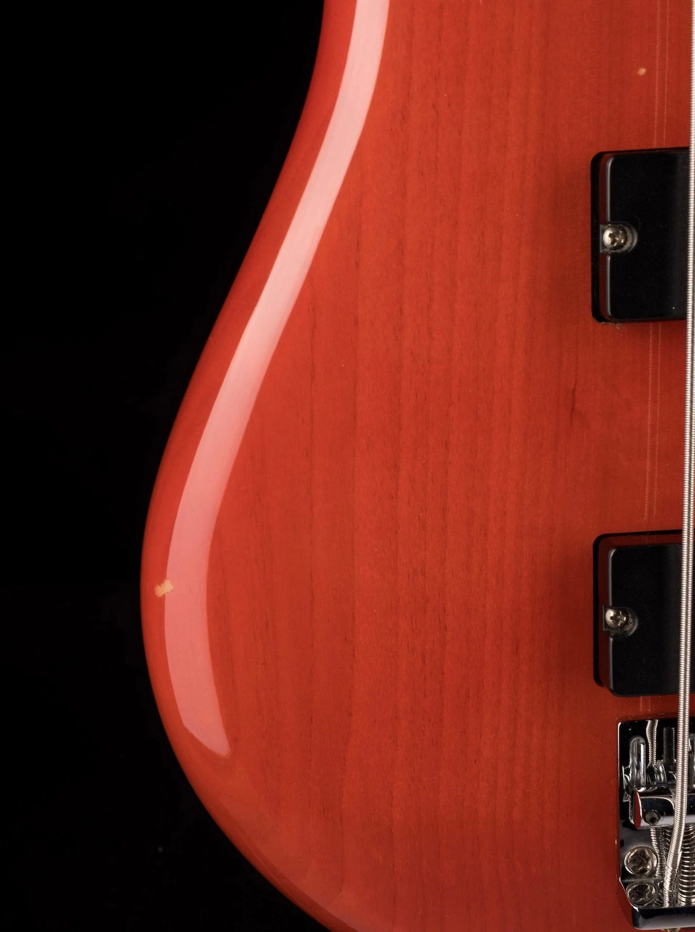 Used Spector NS-2002B Bass Trans Red with Gig Bag - Image 9