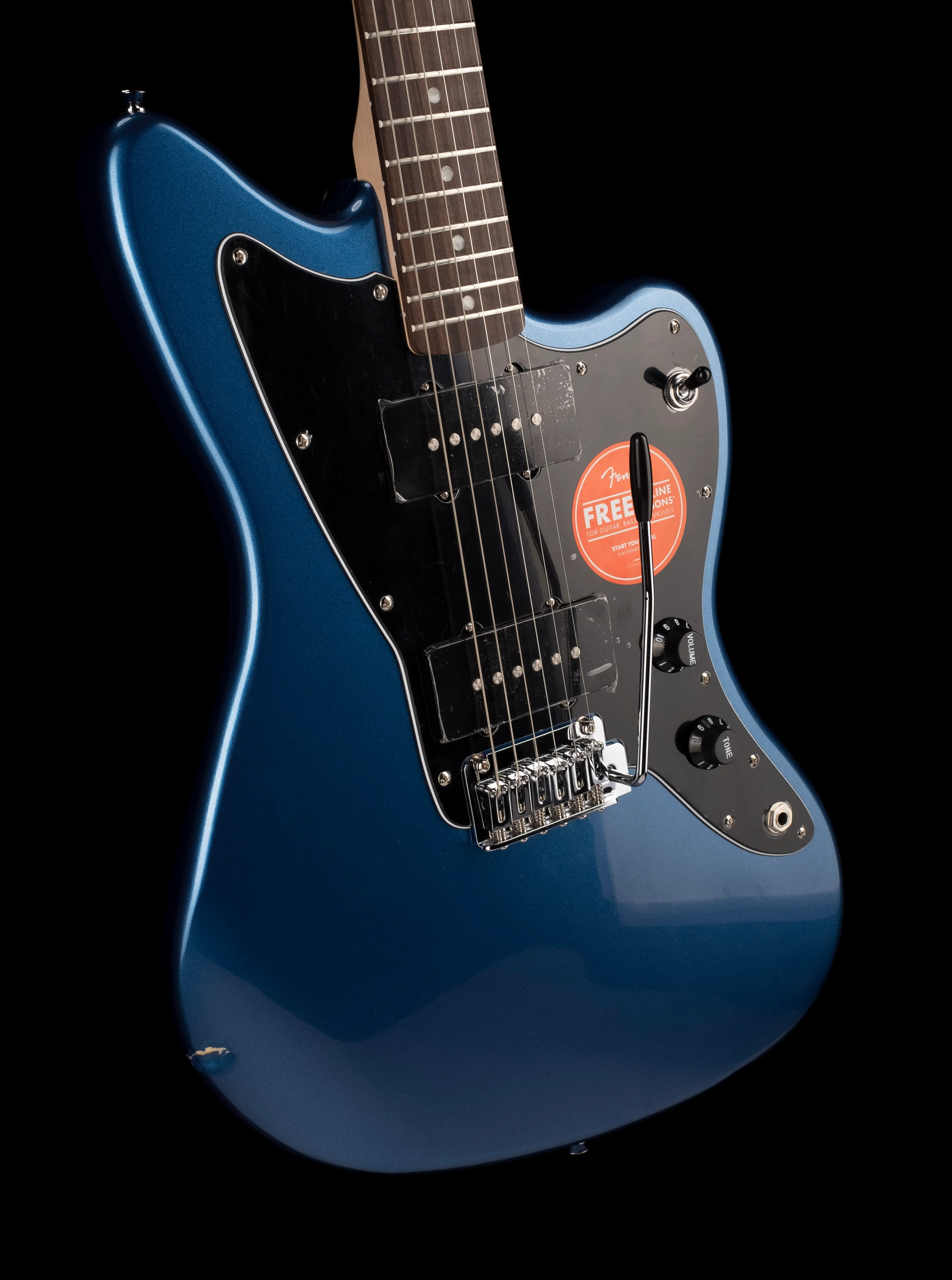 Used Squier Affinity Jazzmaster Lake Placid Blue - Image 10