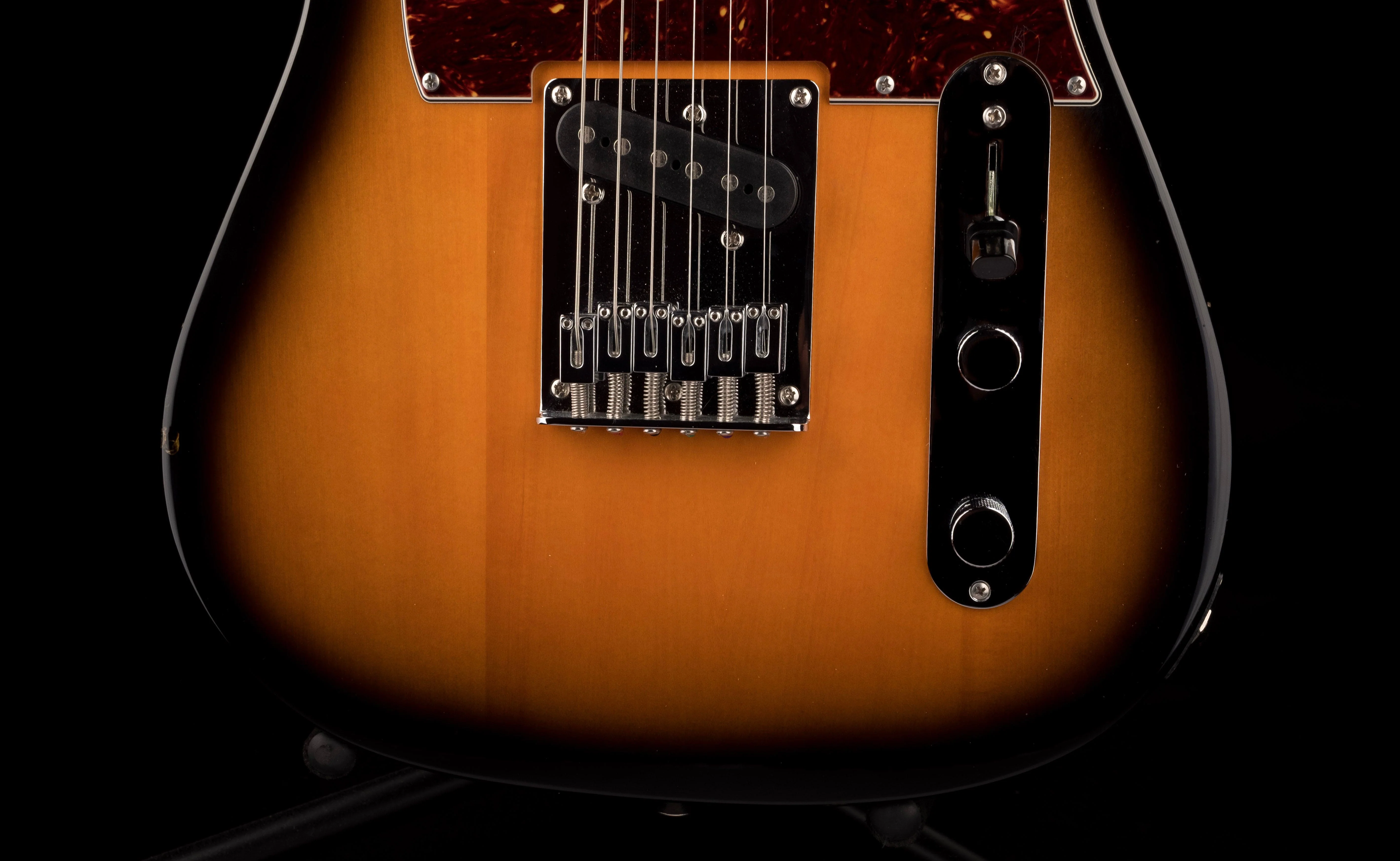 Used Squier Affinity Telecaster HS Sunburst Electric Guitar - Image 5
