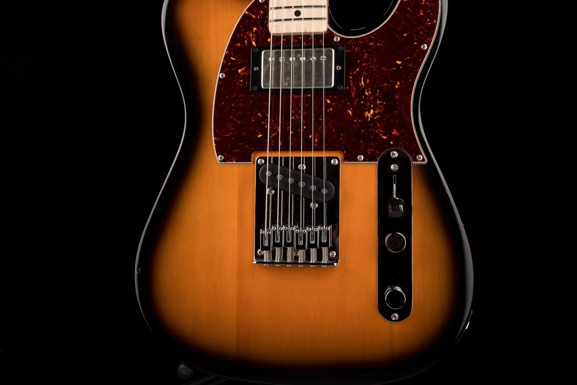 Used Squier Affinity Telecaster HS Sunburst Electric Guitar - Image 6