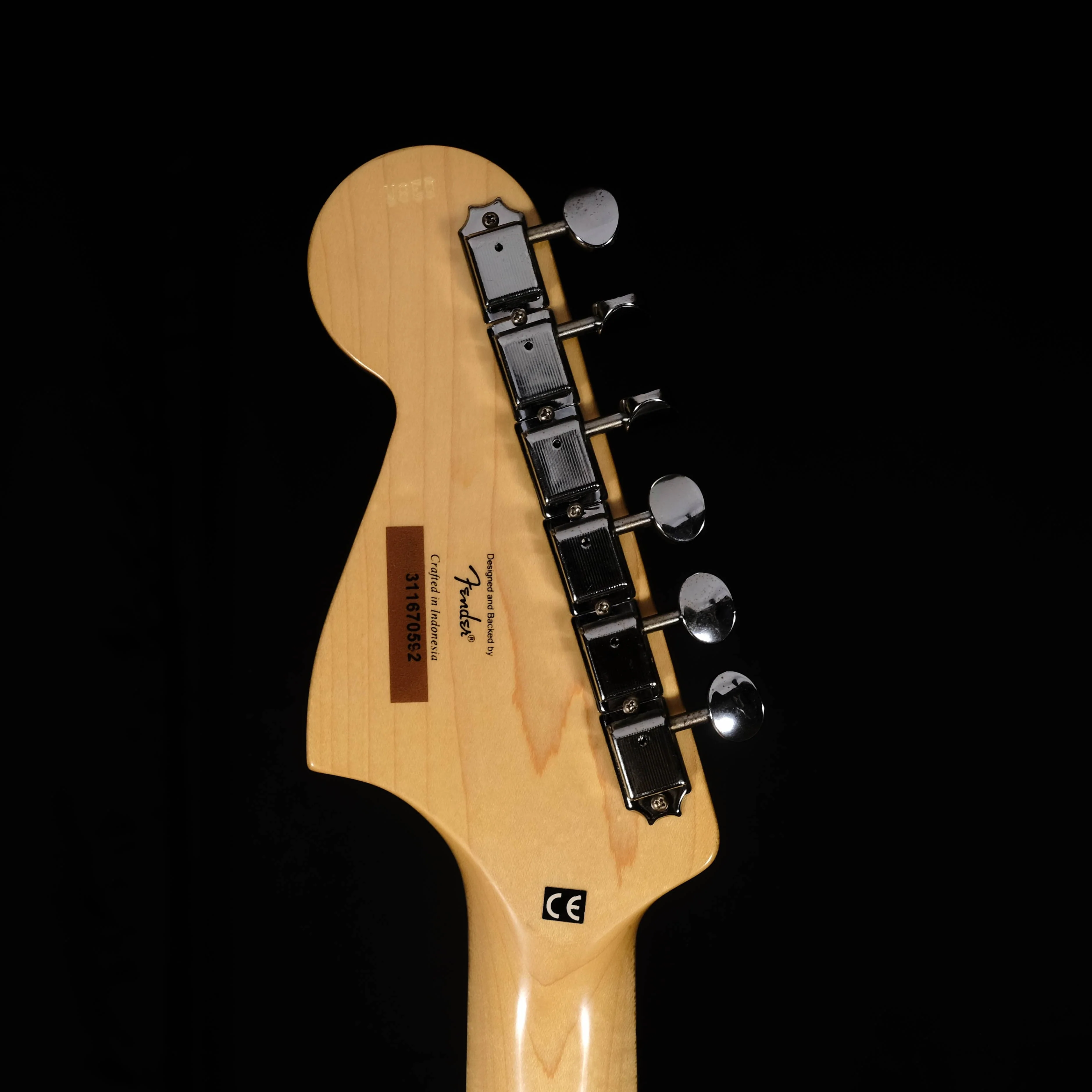 Used Fender Squier Vintage Modified Bass VI - 3-color Sunburst w/ Bag - Image 10