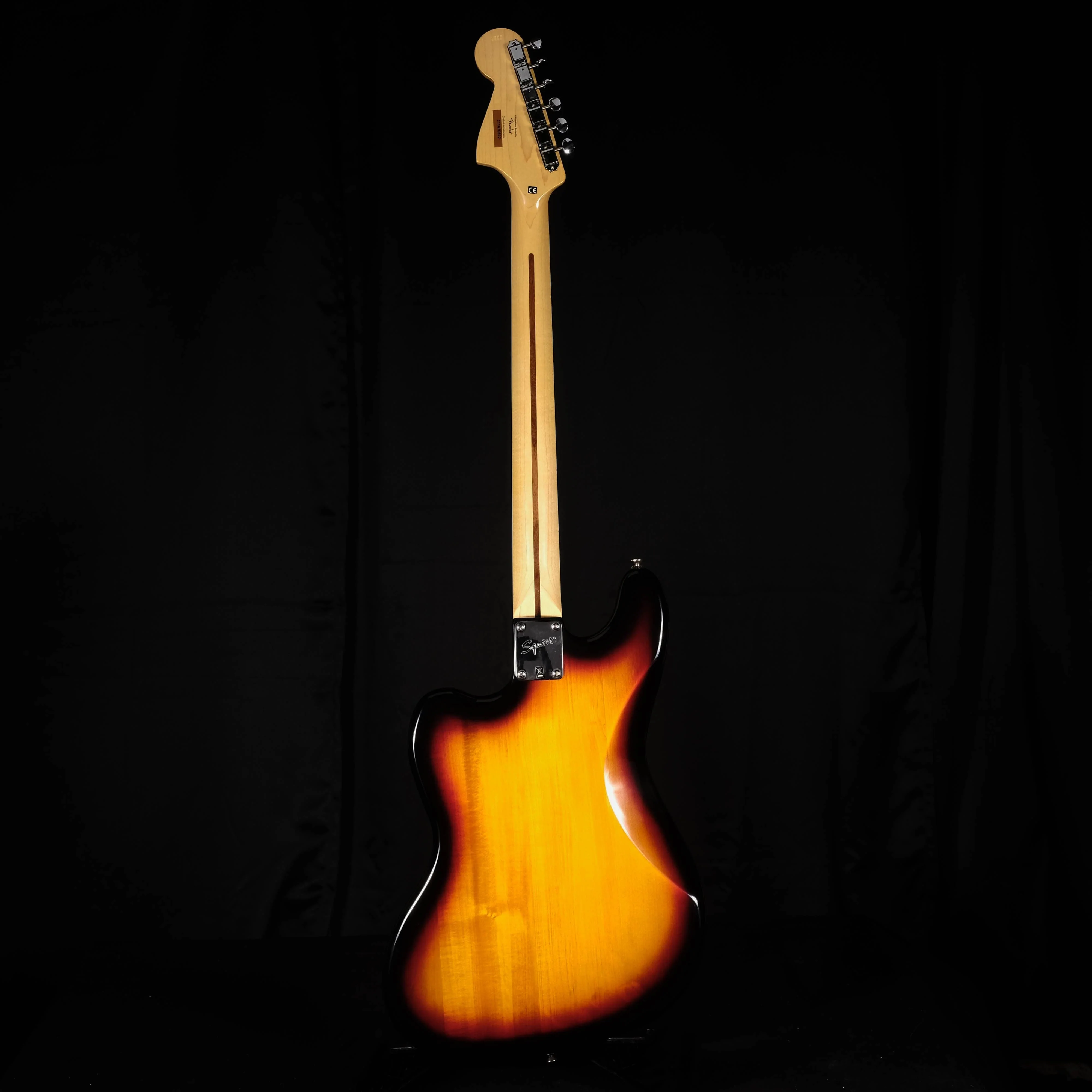 Used Fender Squier Vintage Modified Bass VI - 3-color Sunburst w/ Bag - Image 7