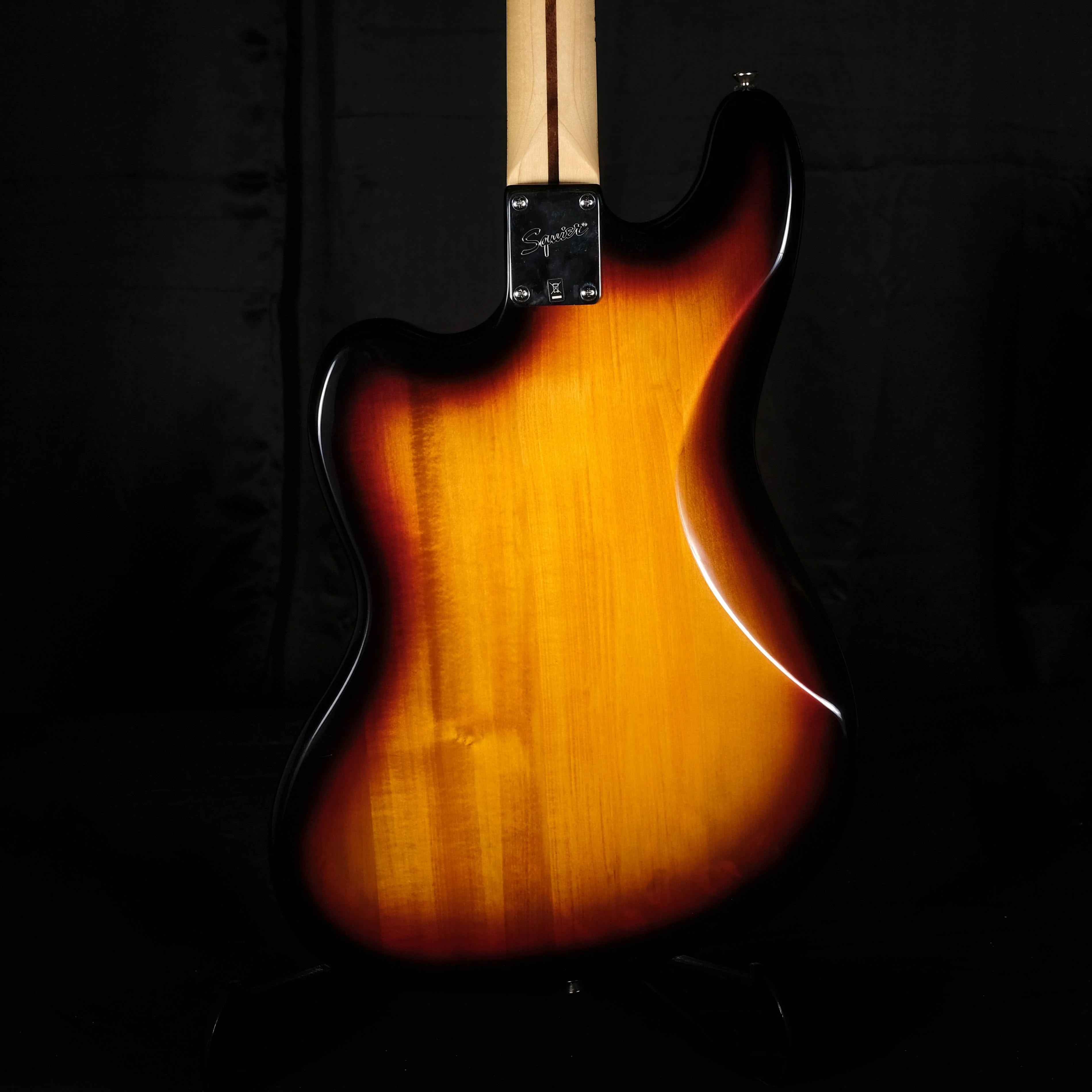 Used Fender Squier Vintage Modified Bass VI - 3-color Sunburst w/ Bag - Image 8