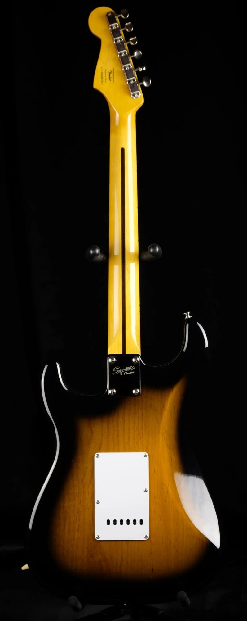 Used Squier Classic Vibe 50's Strat 2-Tone Sunburst with Gig Bag - Image 3