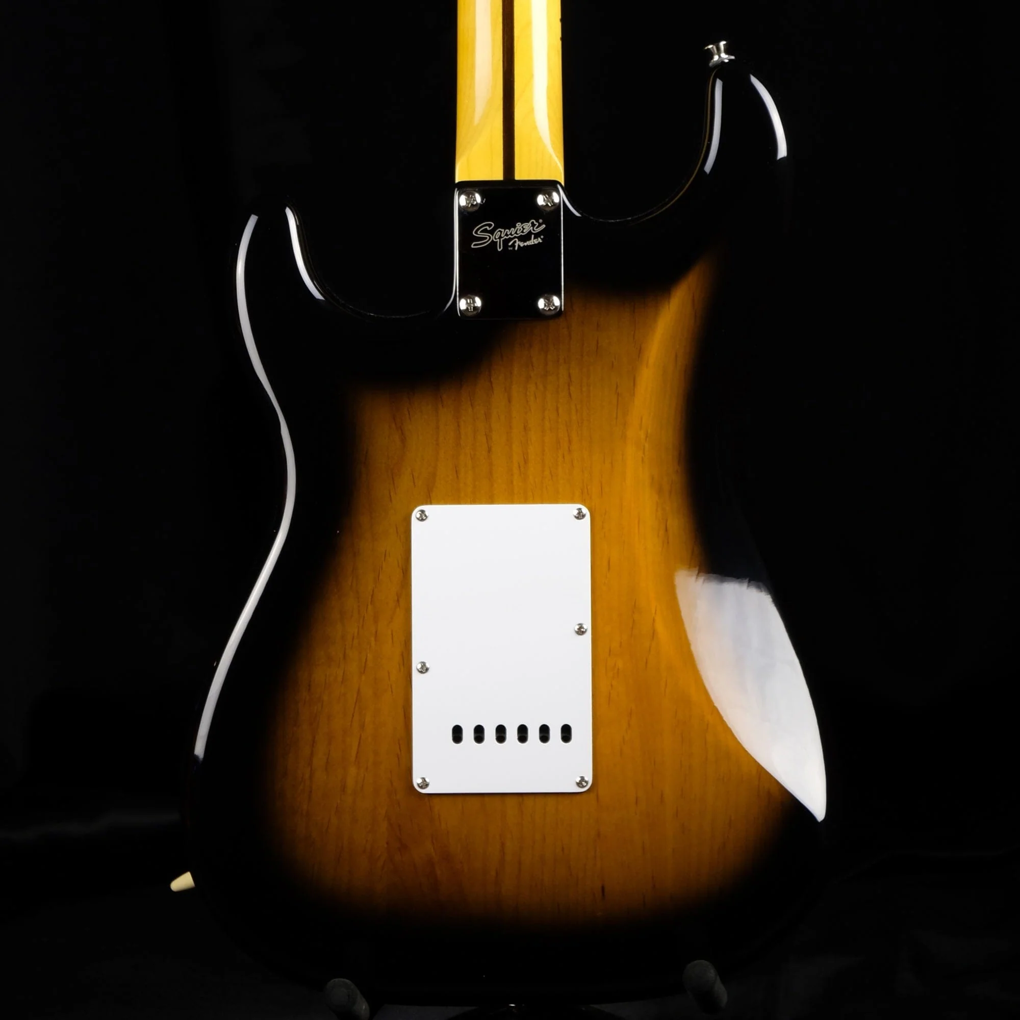 Used Squier Classic Vibe 50's Strat 2-Tone Sunburst with Gig Bag - Image 4