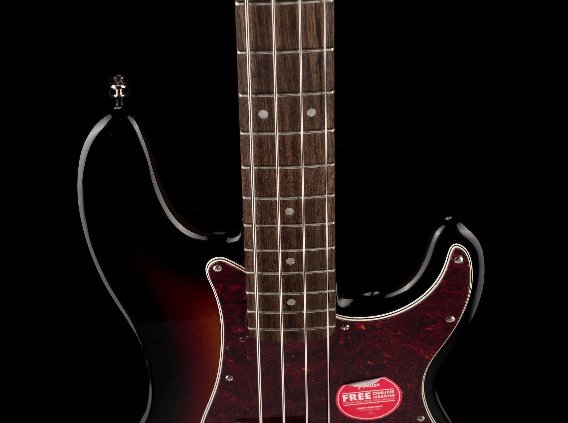 Used Squier Classic Vibe '60s Precision Bass 3-Tone Sunburst with Gig Bag - Image 3