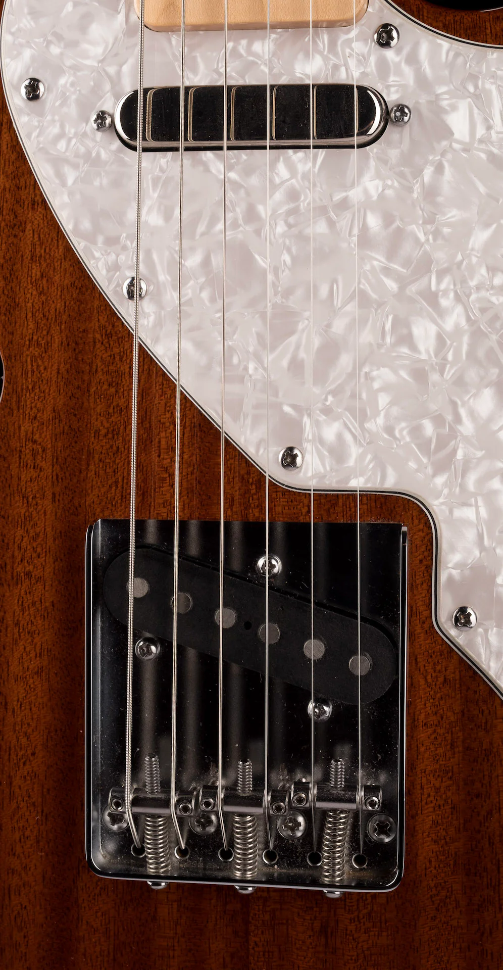 Used Squier Classic Vibe Telecaster Thinline Natural With Case - Image 7