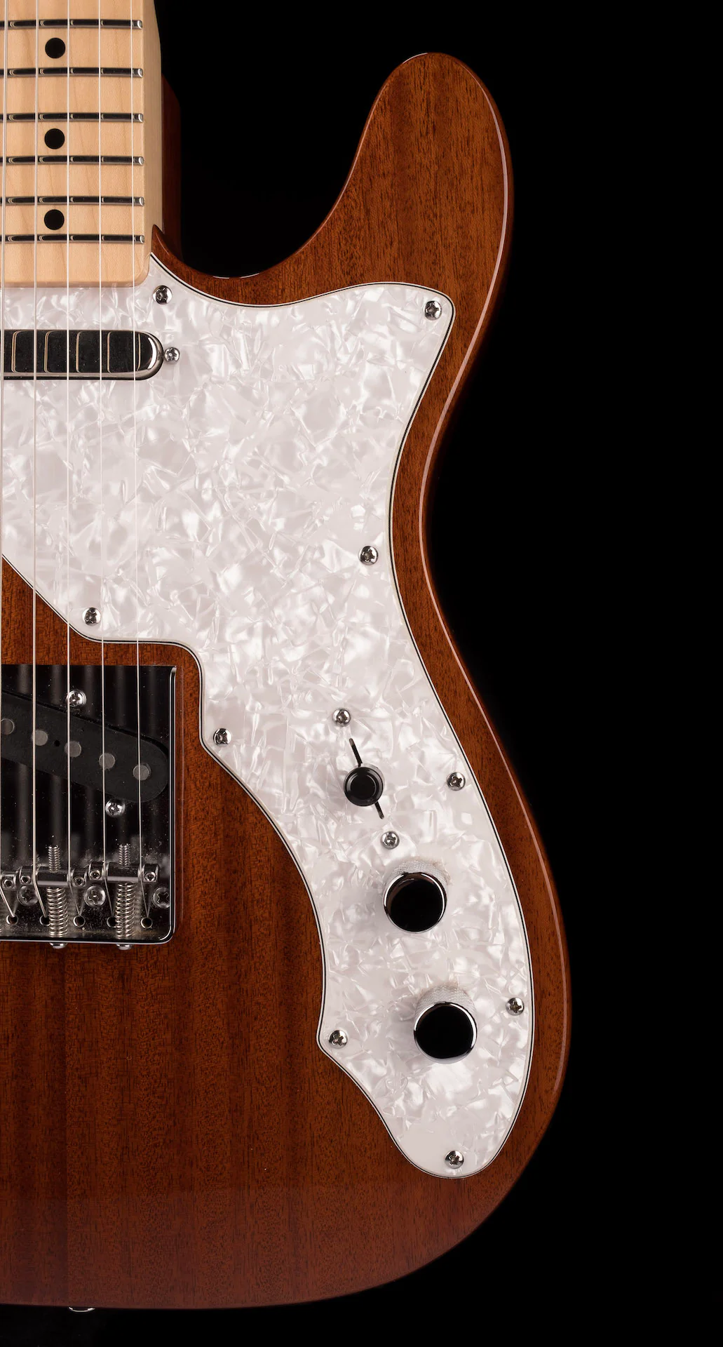 Used Squier Classic Vibe Telecaster Thinline Natural With Case - Image 9