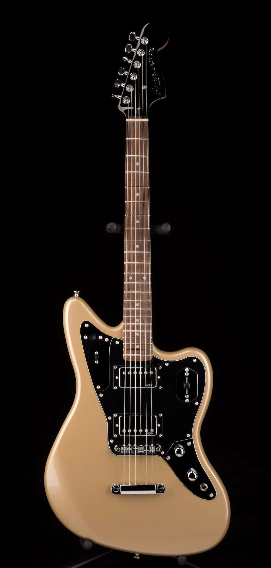 Used Squier Contemporary Jaguar HH ST Shoreline Gold with Gig Bag - Image 2