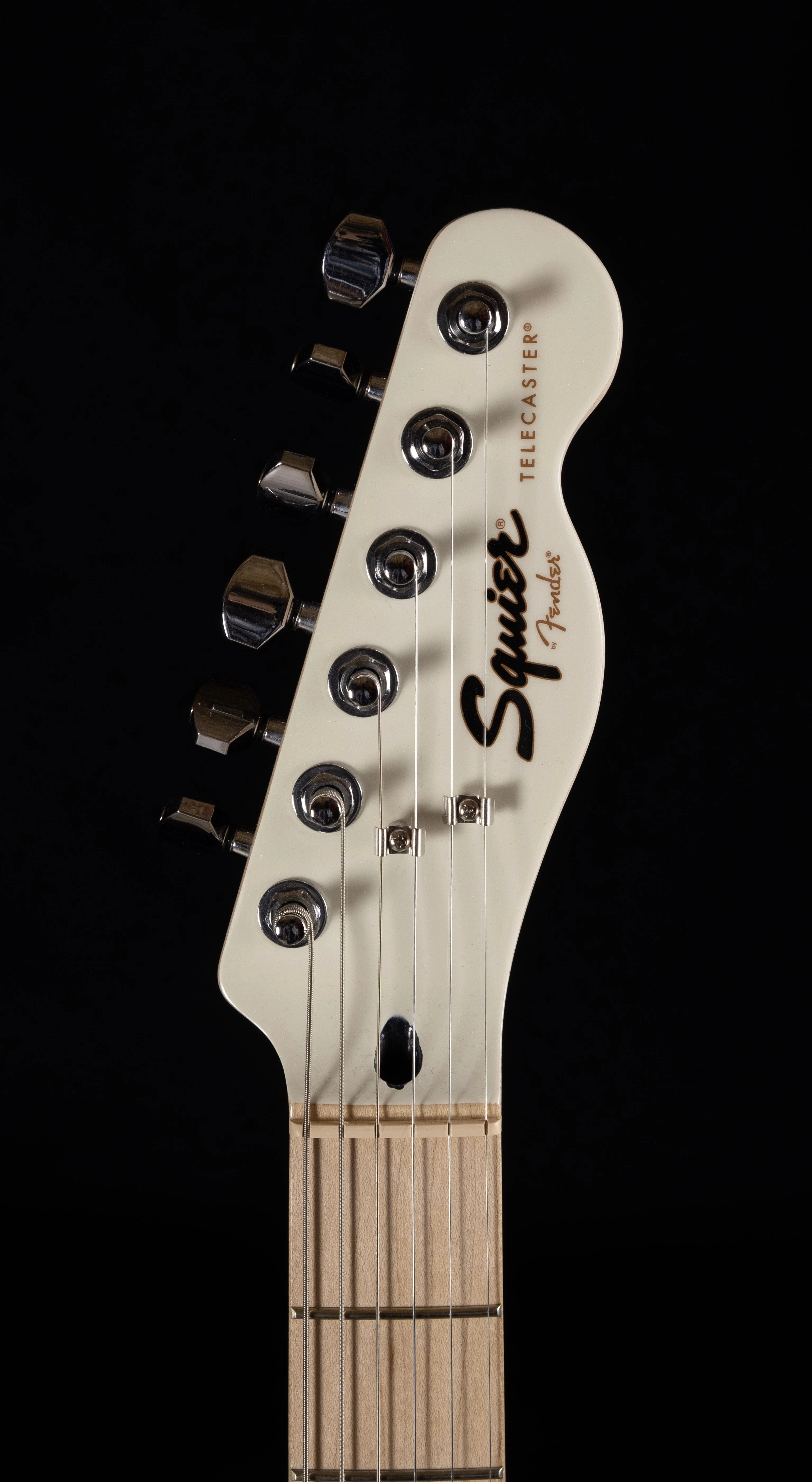 Used Squier Contemporary Tele HH Pearl White - Image 11