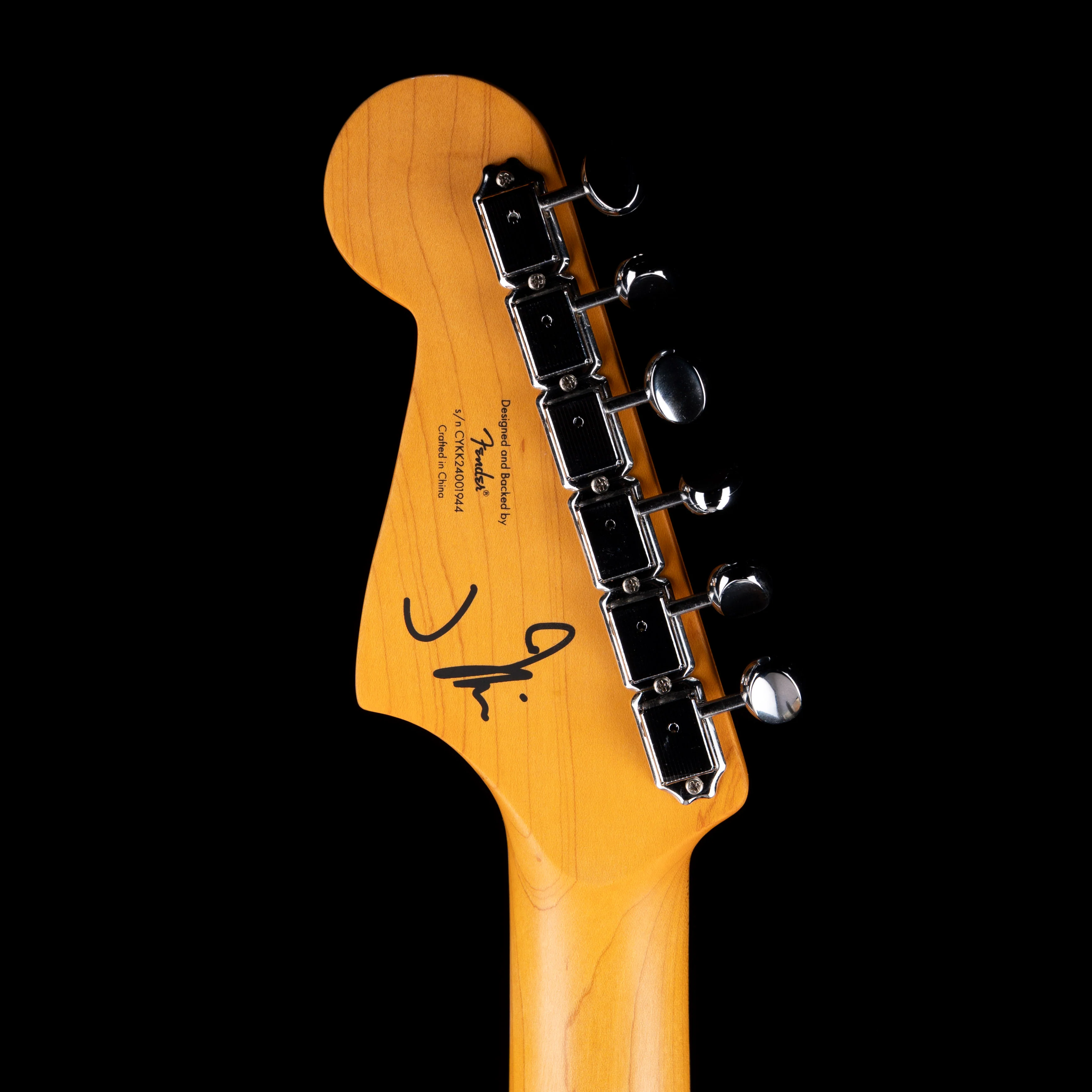 Used Squier J Mascis Jazzmaster Vintage White Electric Guitar - Image 13