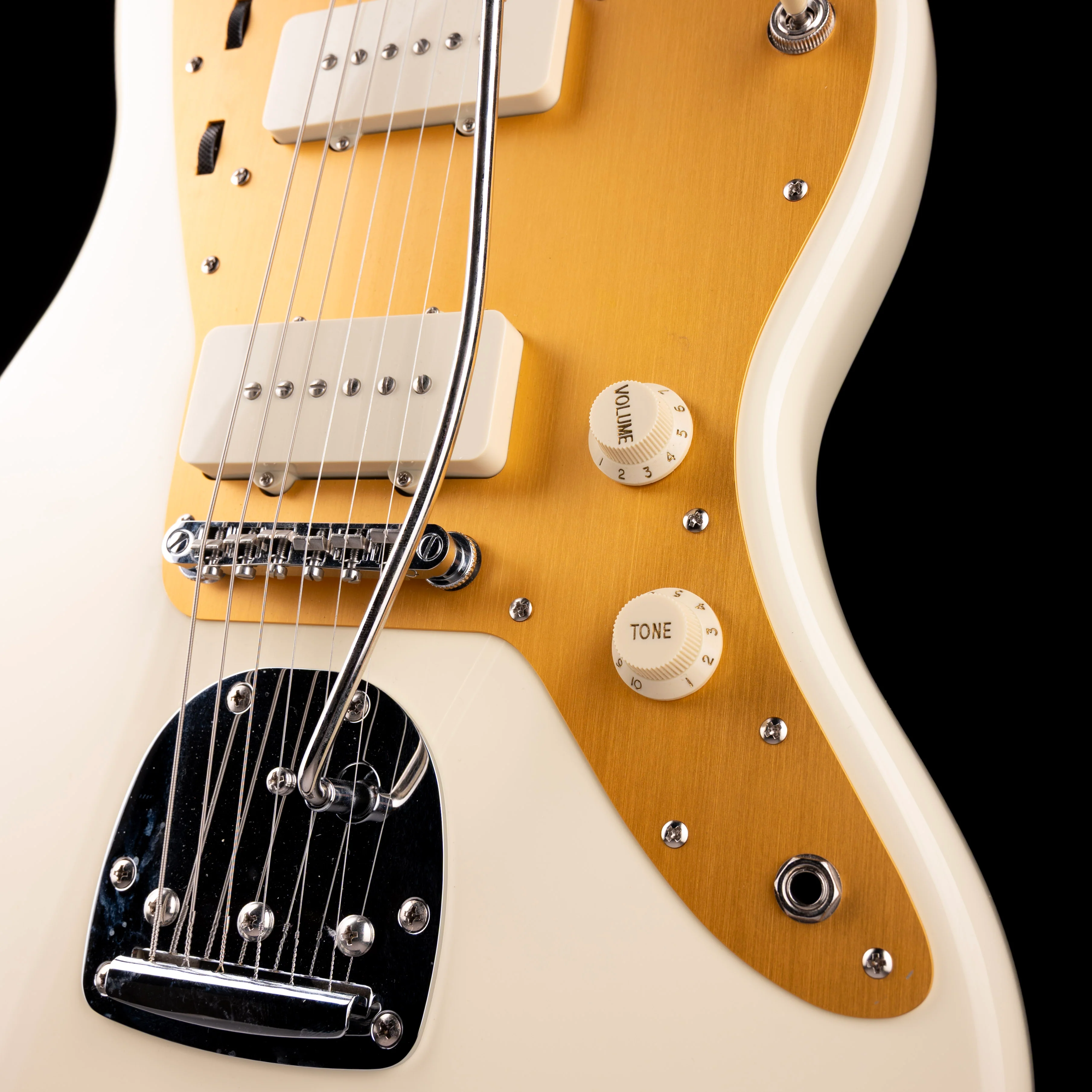 Used Squier J Mascis Jazzmaster Vintage White Electric Guitar - Image 5