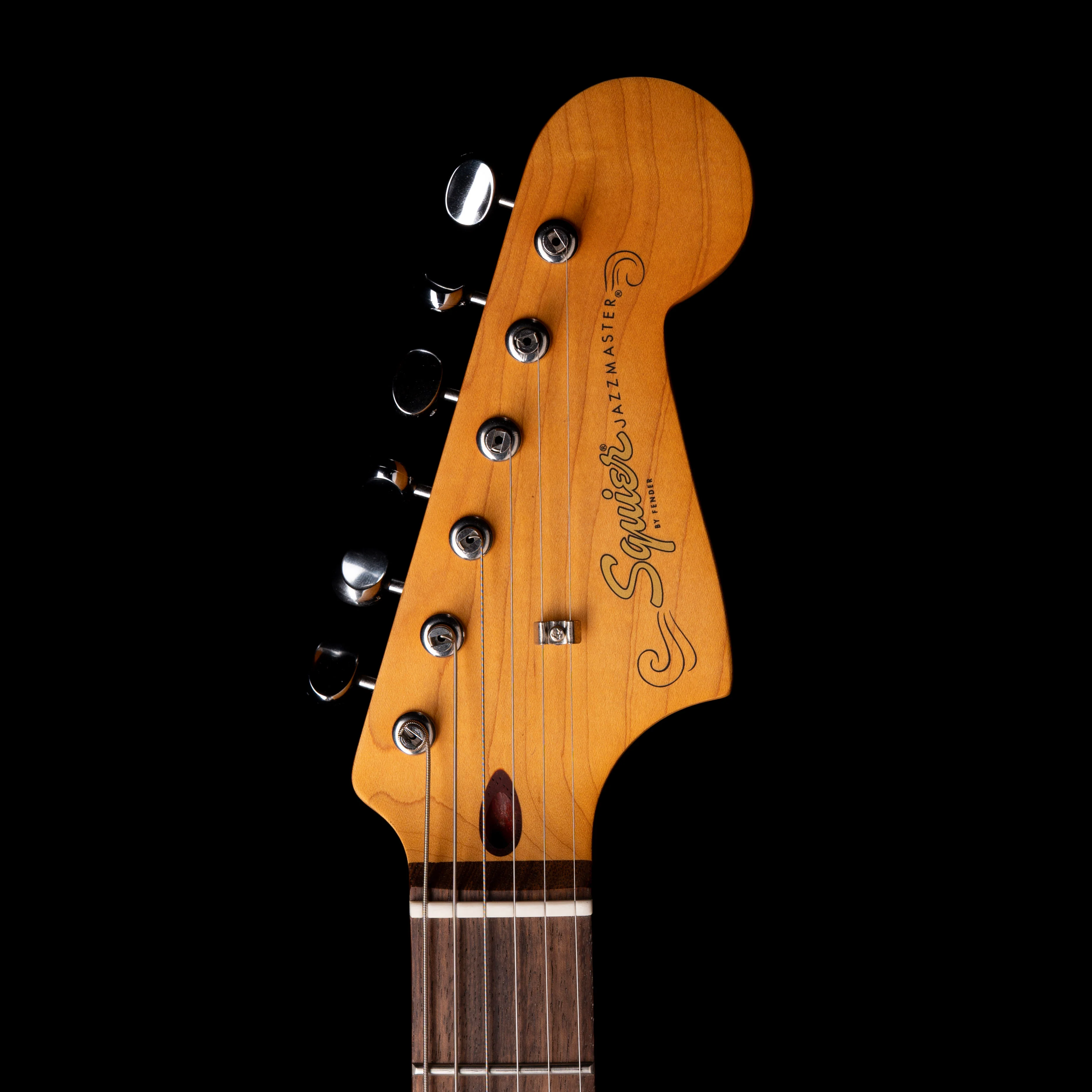 Used Squier J Mascis Jazzmaster Vintage White Electric Guitar - Image 8