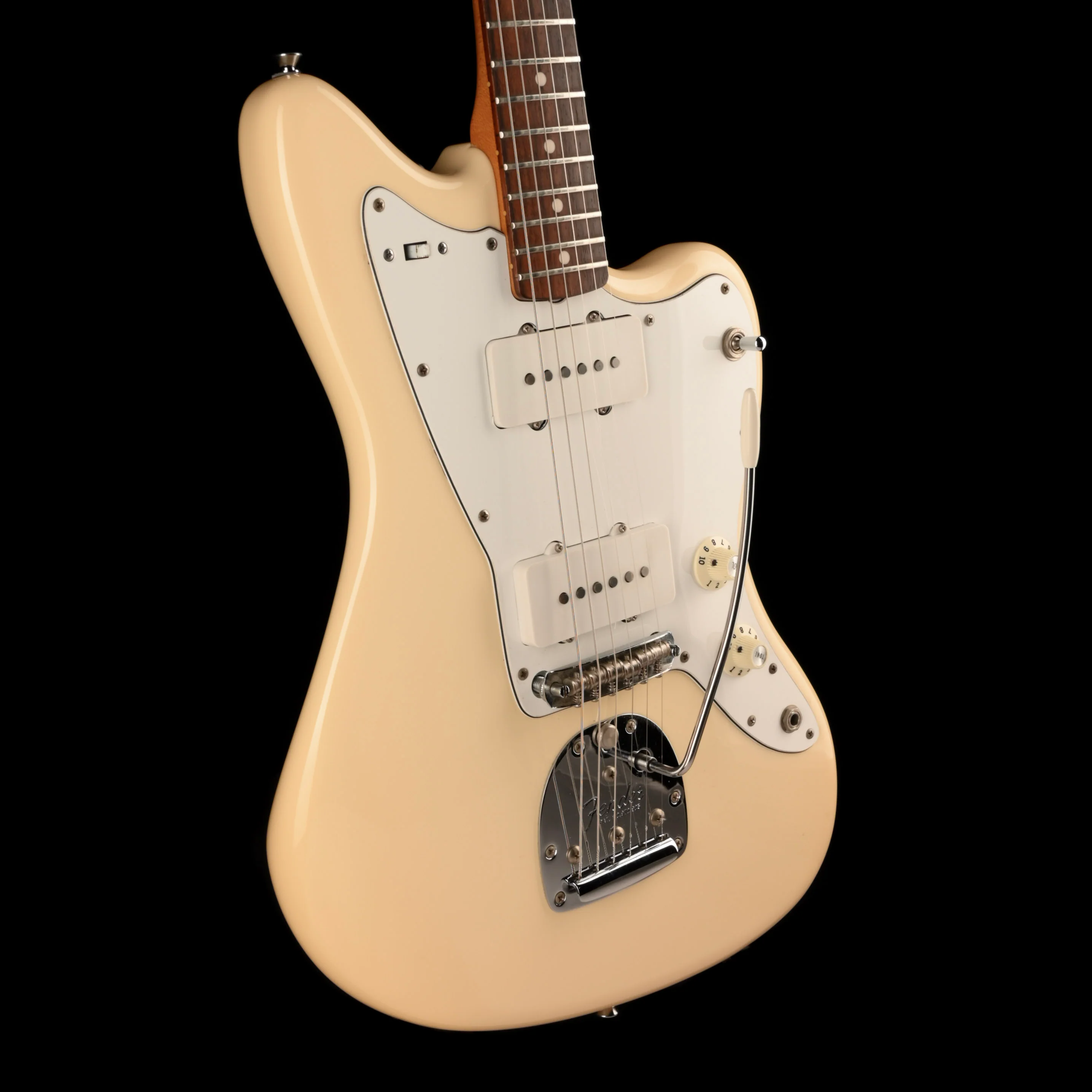 Used Squier J Mascis Jazzmaster Vintage White Electric Guitar - Image 7