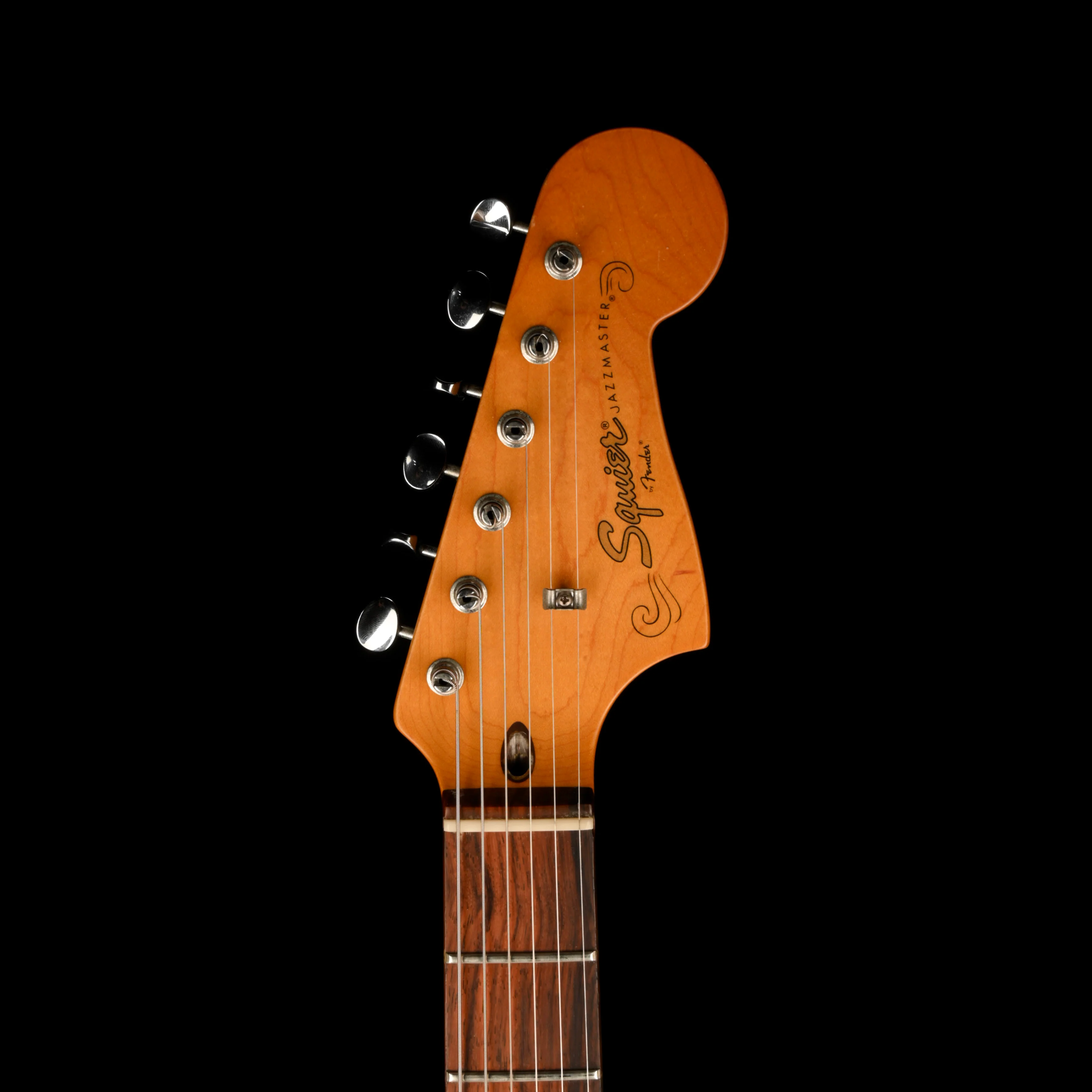 Used Squier J Mascis Jazzmaster Vintage White Electric Guitar - Image 9