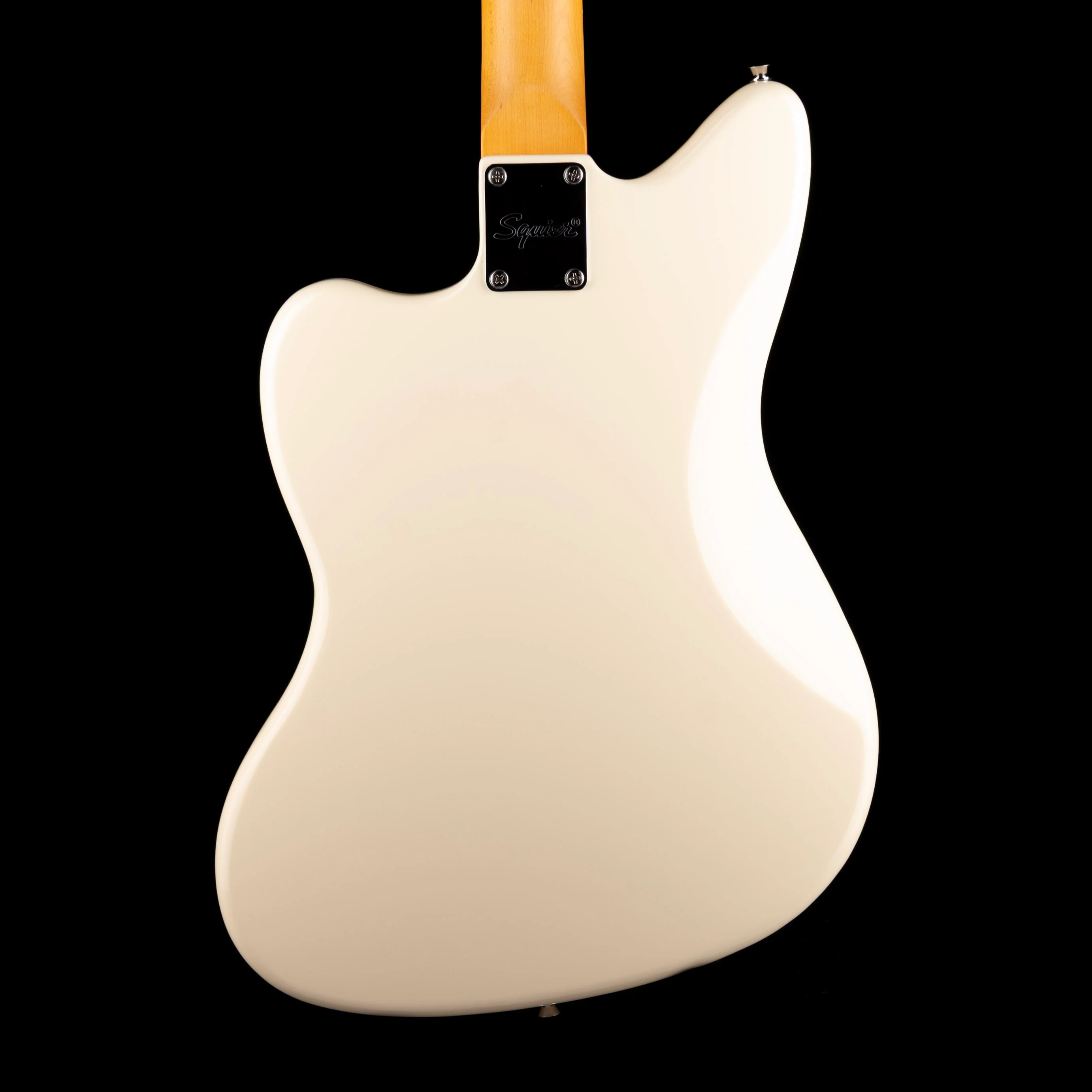Used Squier J Mascis Jazzmaster Vintage White Electric Guitar With Upgrades And Gig Bag - Image 8