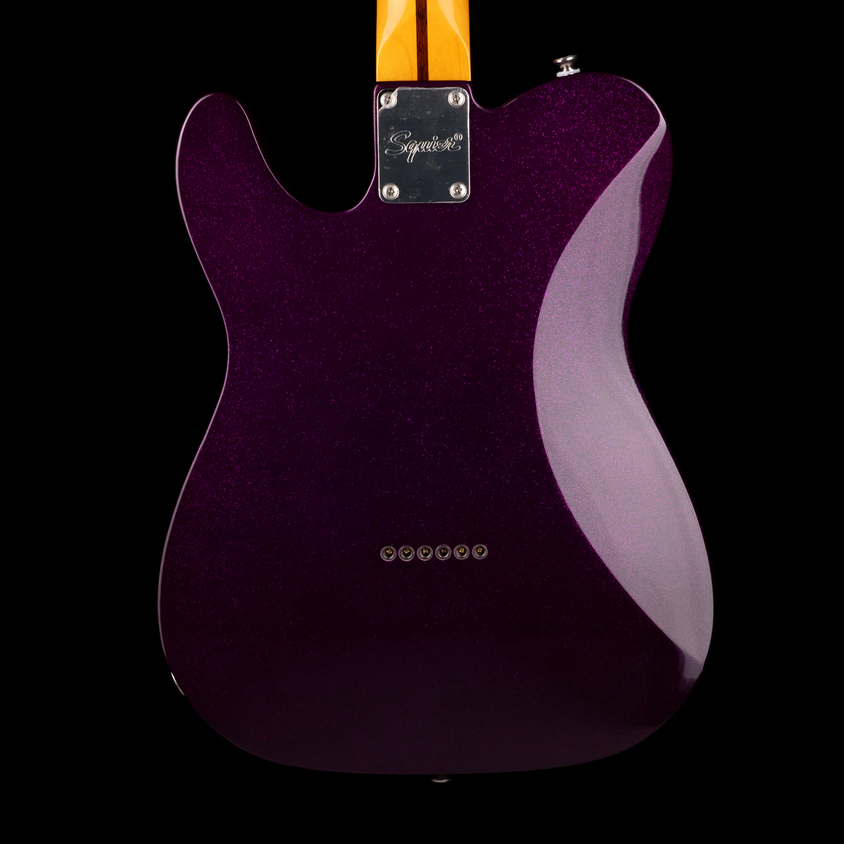 Used Squier Limited Edition Classic Vibe Telecaster Deluxe Purple Sparkle With Gig Bag - Image 7