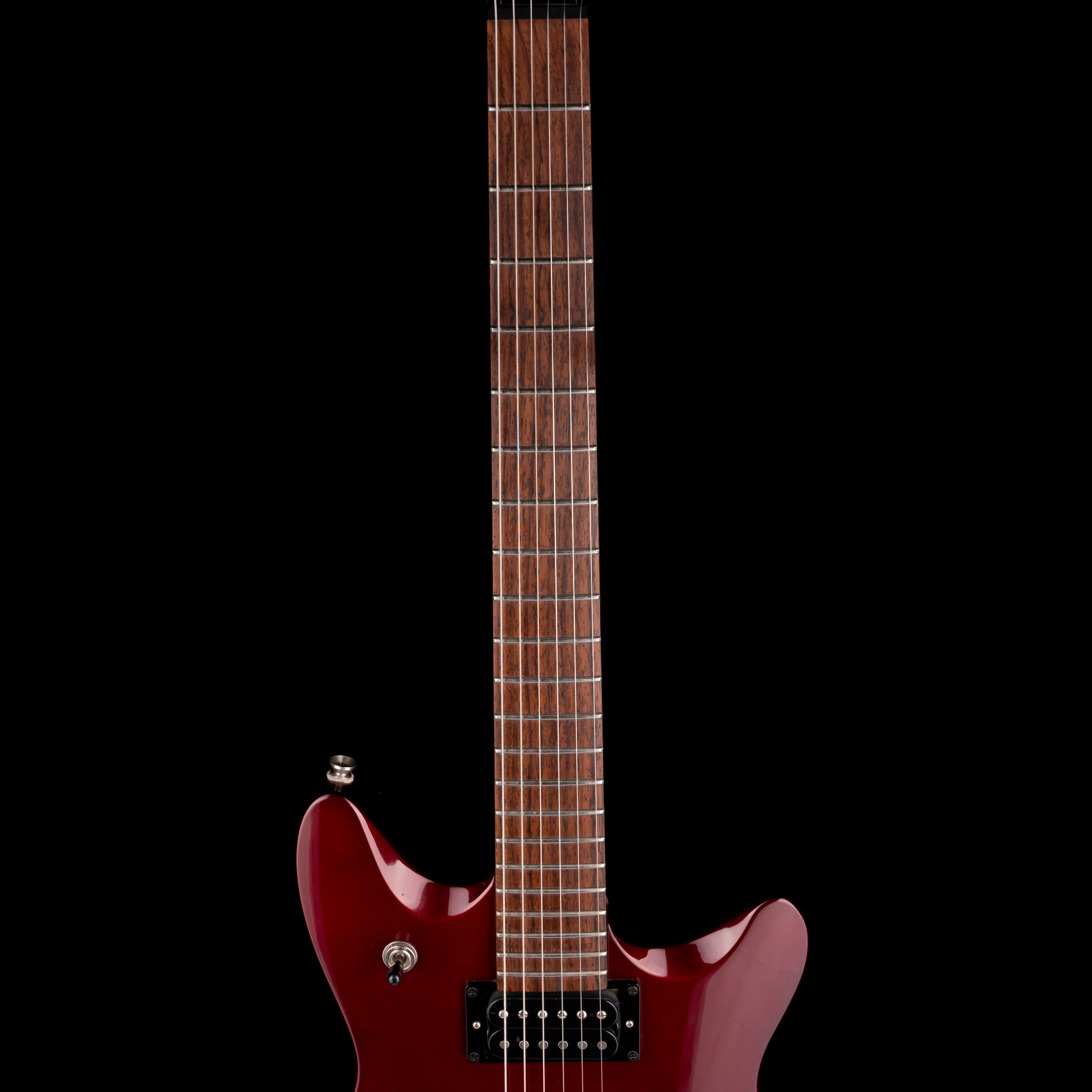 Used Squier M-80 Red Electric Guitar - Image 9