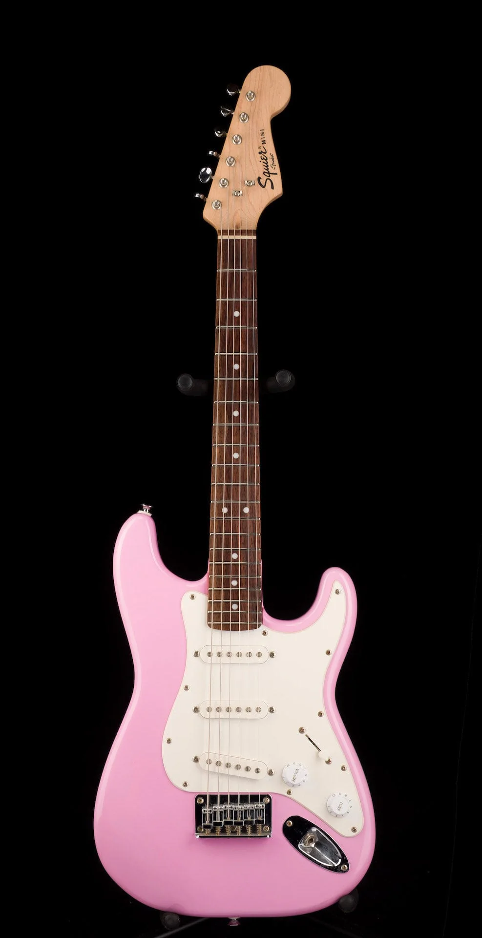 Used Squier Mini Strat Pink - Image 2