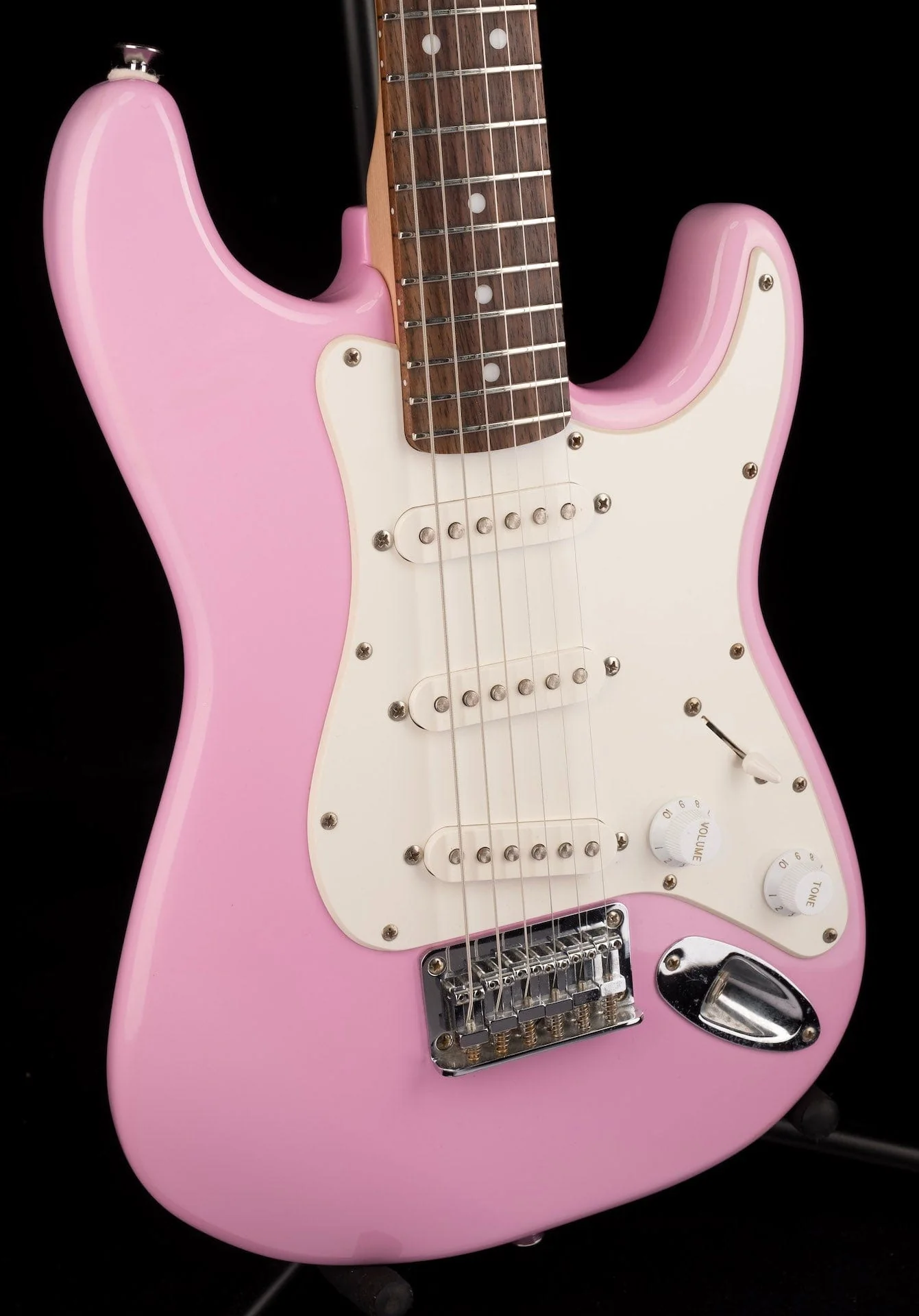 Used Squier Mini Strat Pink - Image 8