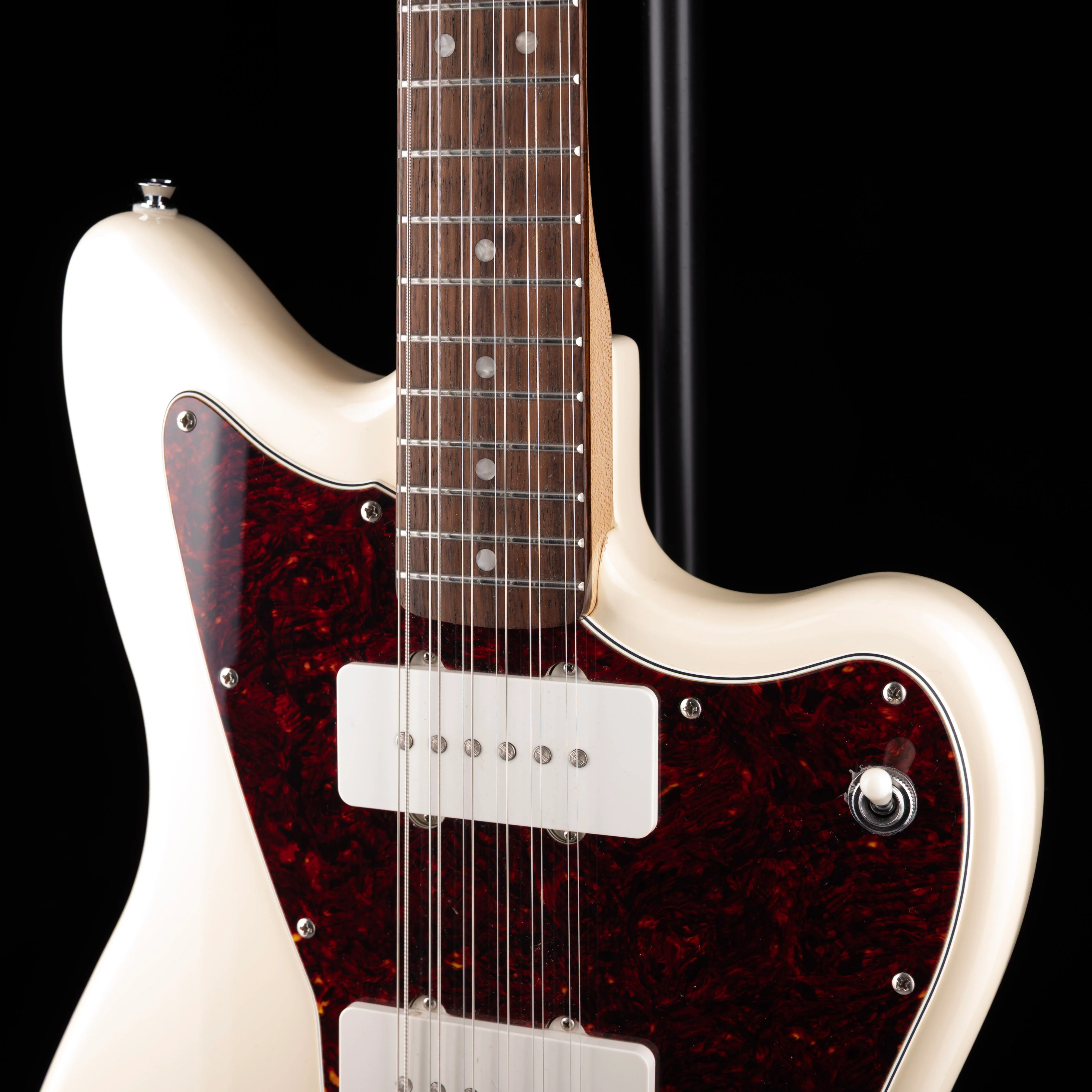 Used Squier Paranormal Jazzmaster XII Olympic White - Image 5