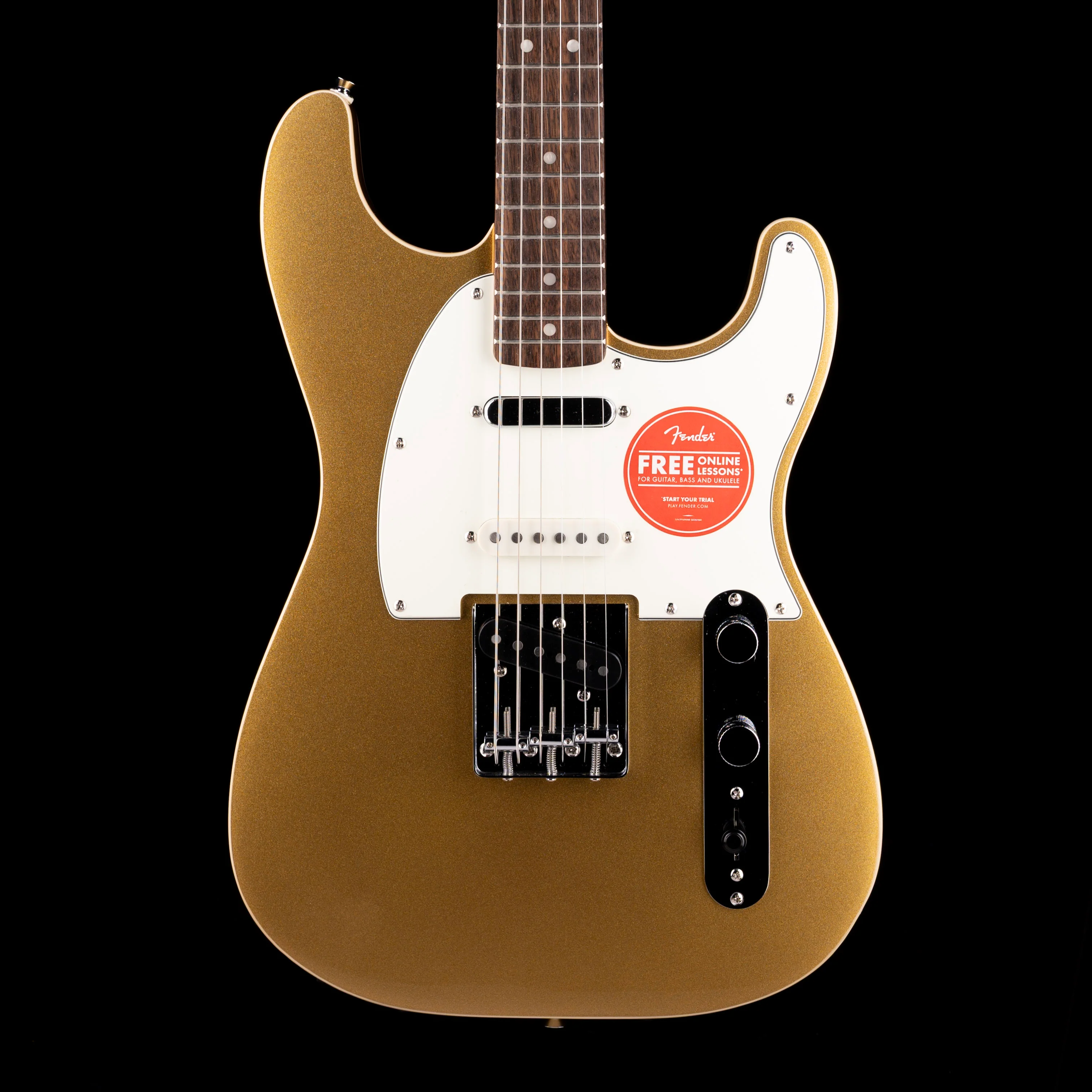 Used Squier Paranormal Nashville Stratocaster Aztec Gold