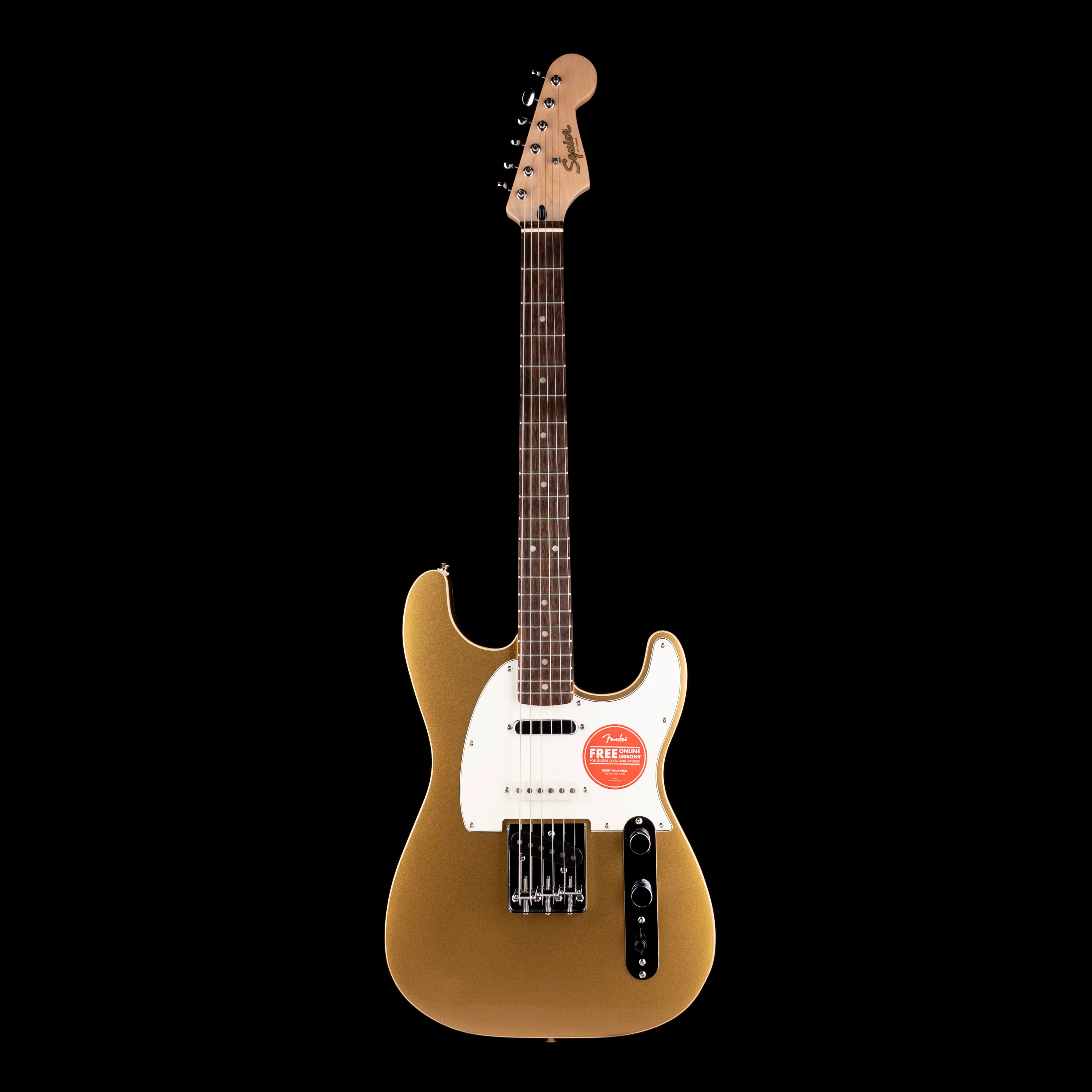 Used Squier Paranormal Nashville Stratocaster Aztec Gold - Image 2