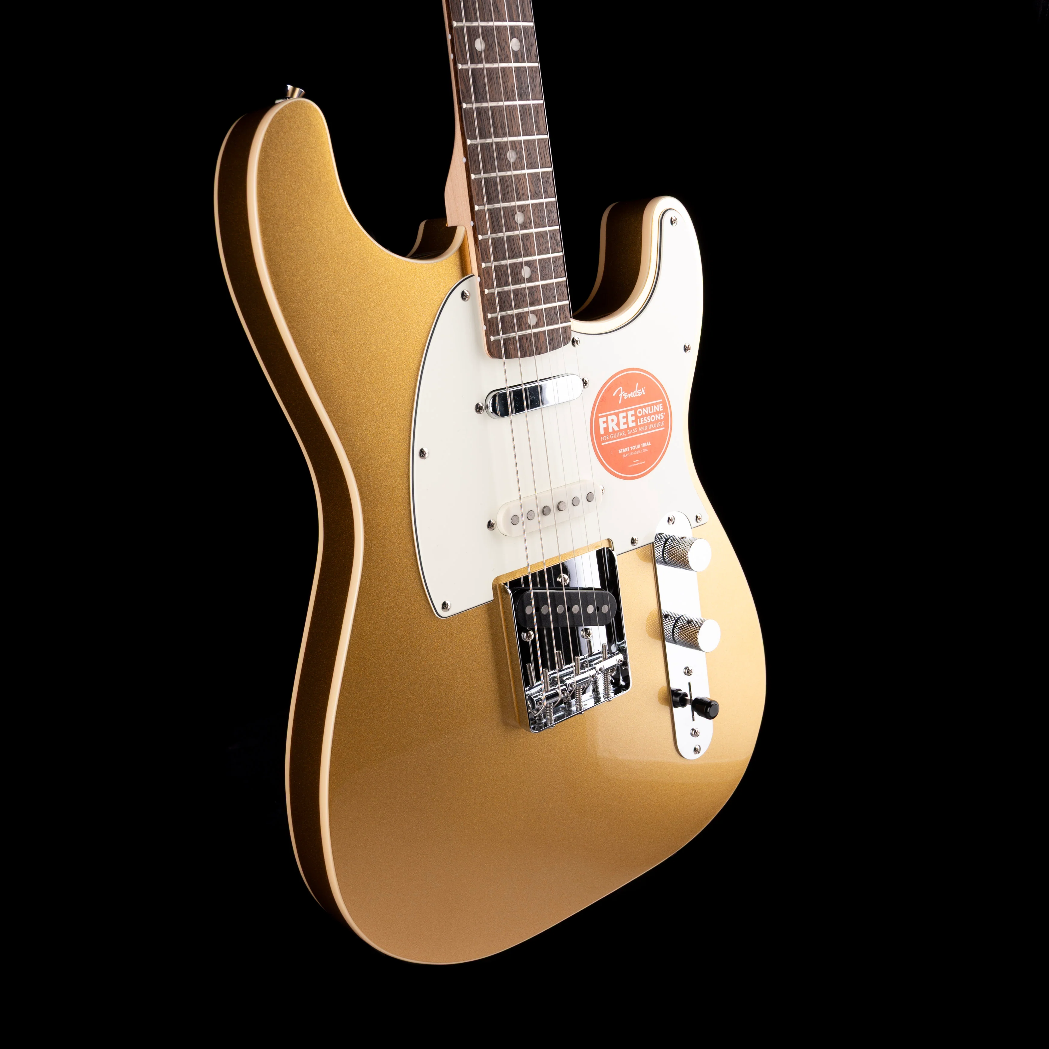 Used Squier Paranormal Nashville Stratocaster Aztec Gold - Image 5