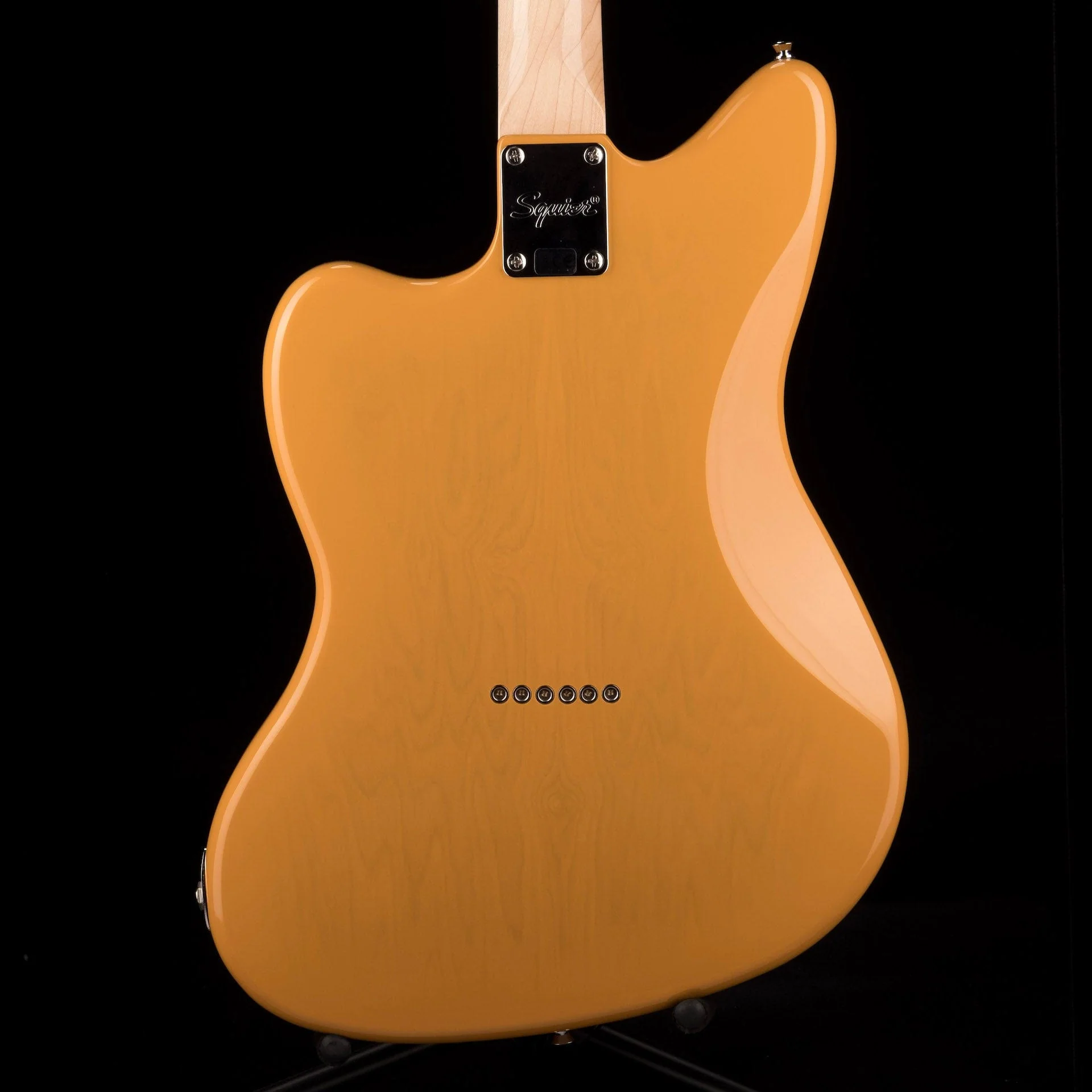 Used Squier Paranormal Offset Telecaster Black Pickguard Butterscotch Blonde - Image 12