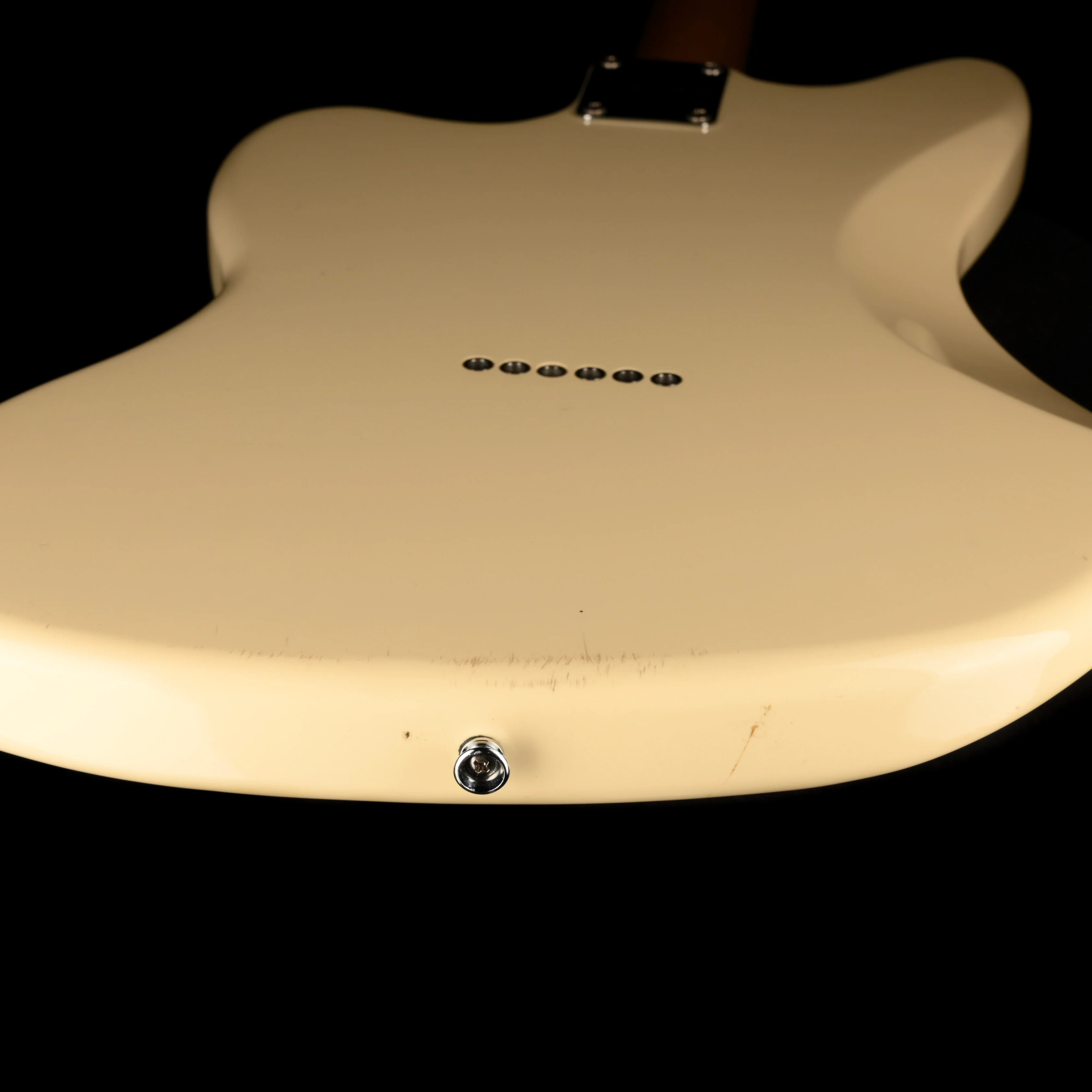 Used Squier Paranormal Offset Telecaster Maple Neck Olympic White - Image 12