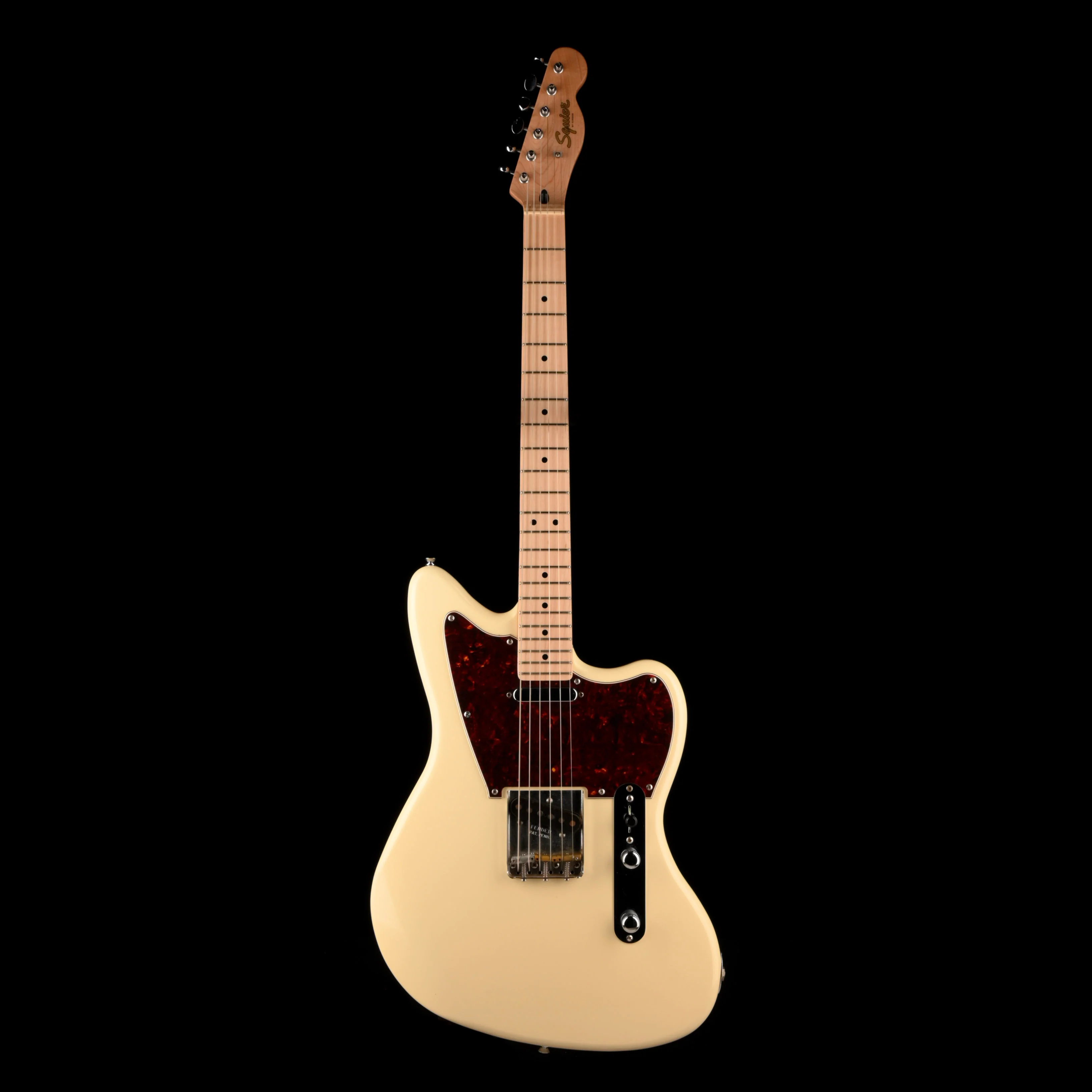 Used Squier Paranormal Offset Telecaster Maple Neck Olympic White - Image 2