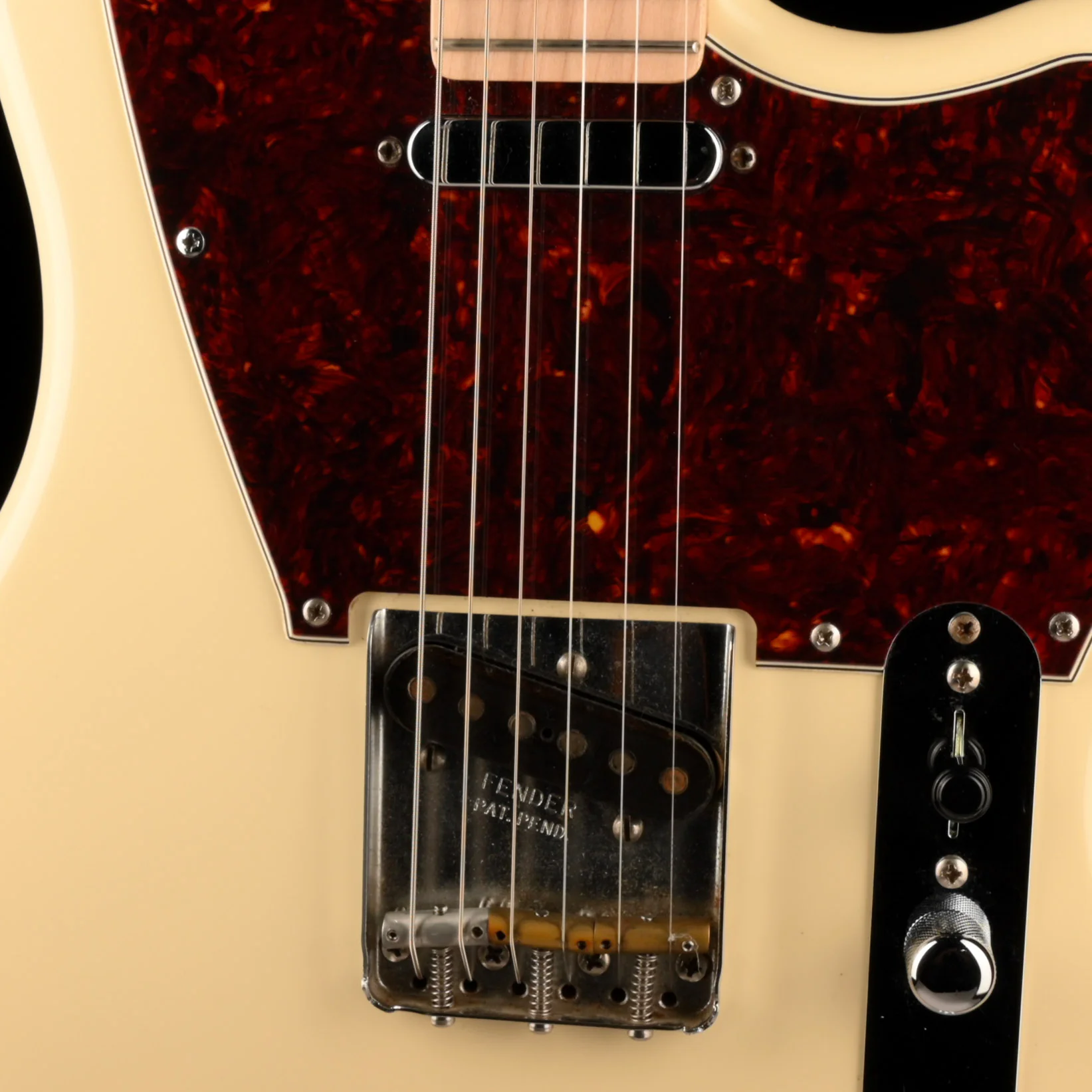 Used Squier Paranormal Offset Telecaster Maple Neck Olympic White - Image 4