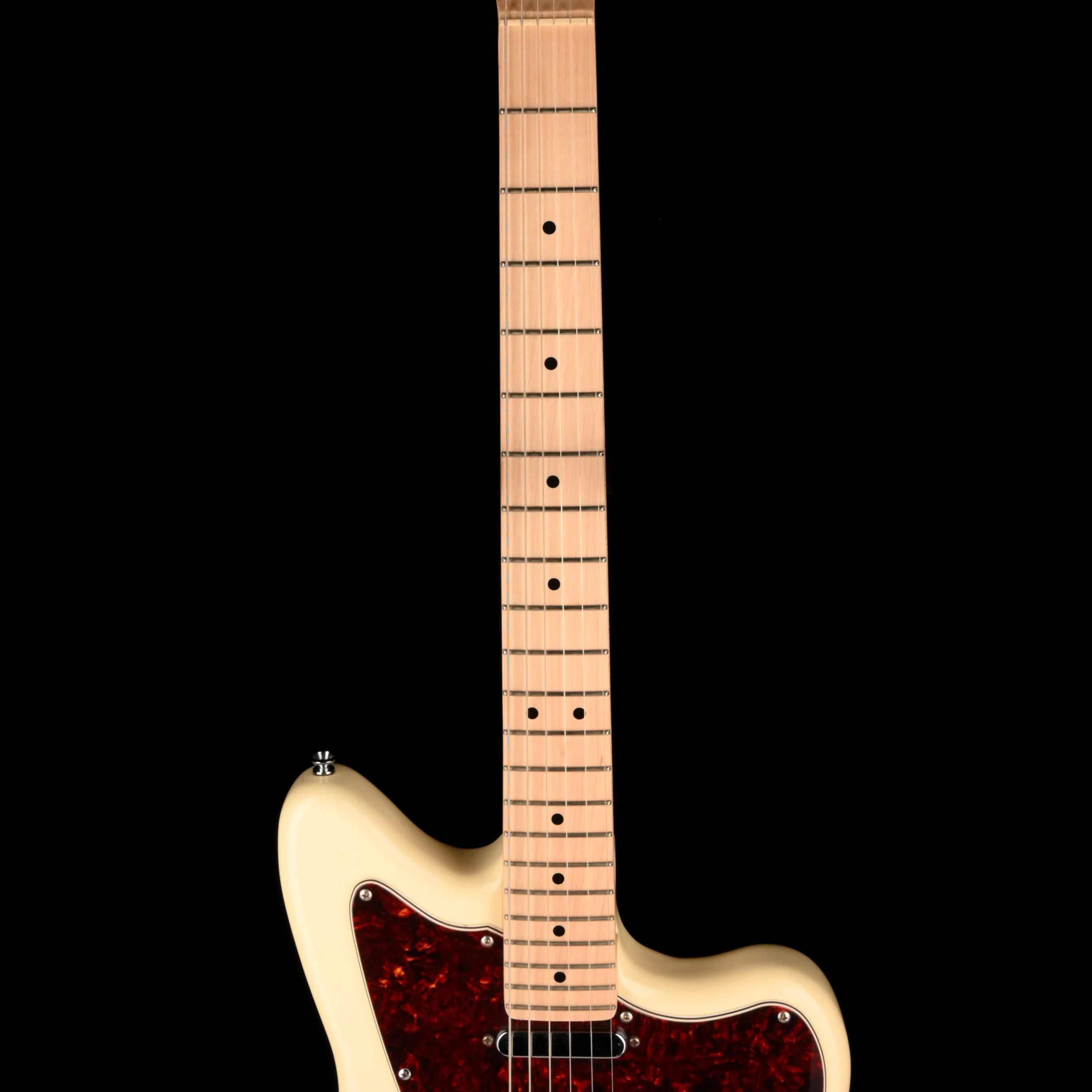 Used Squier Paranormal Offset Telecaster Maple Neck Olympic White - Image 7