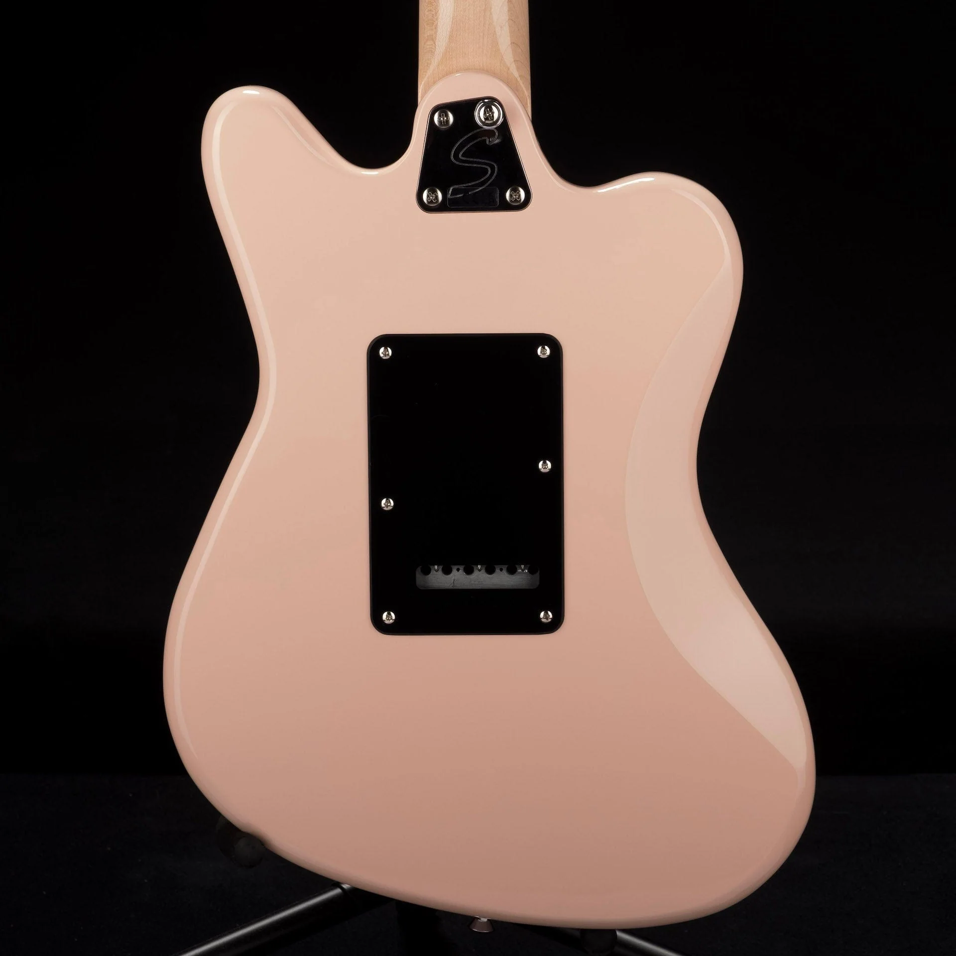 Used Squier Paranormal Super-Sonic Shell Pink with Gig Bag - Image 11