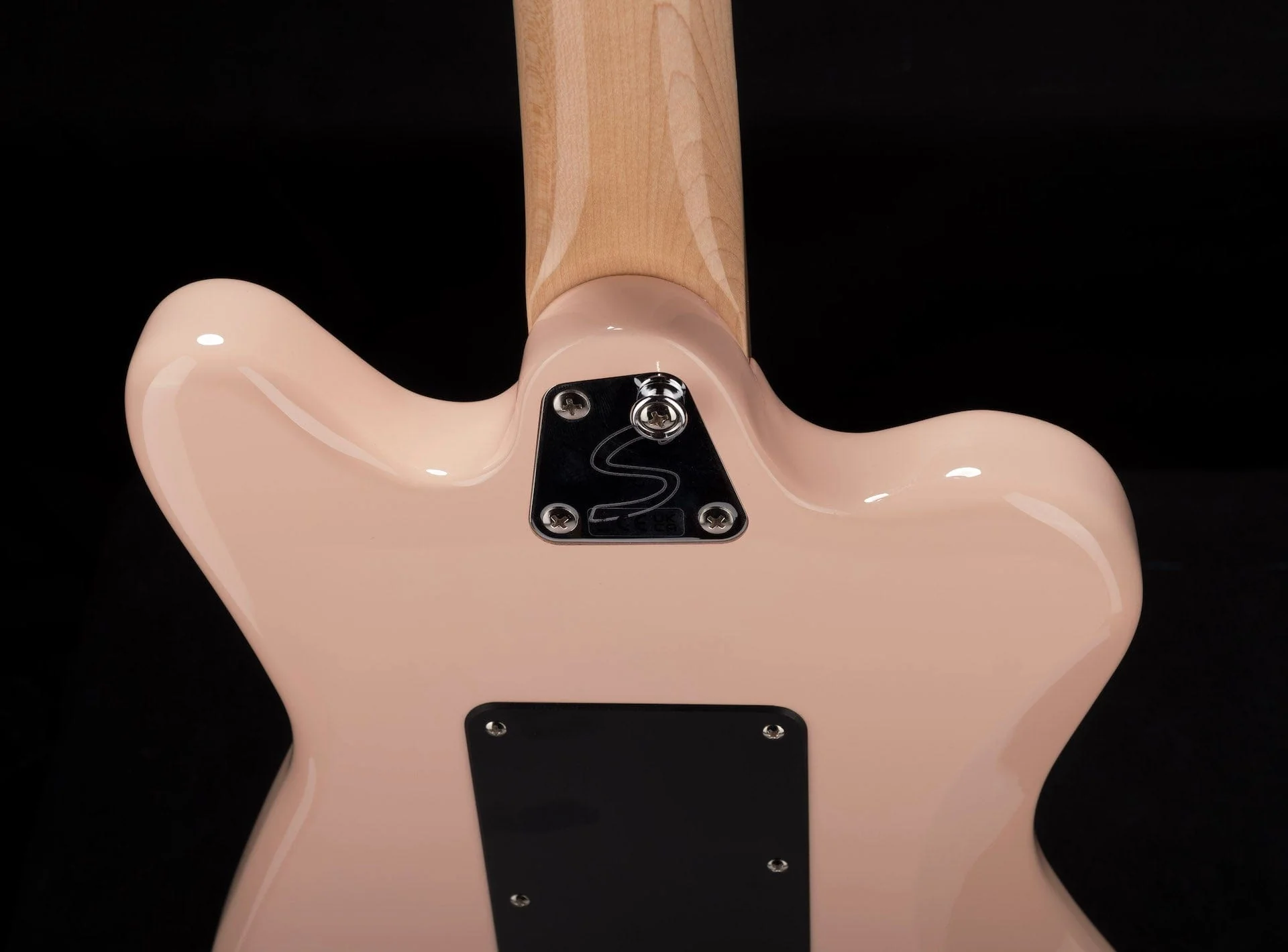 Used Squier Paranormal Super-Sonic Shell Pink with Gig Bag - Image 13