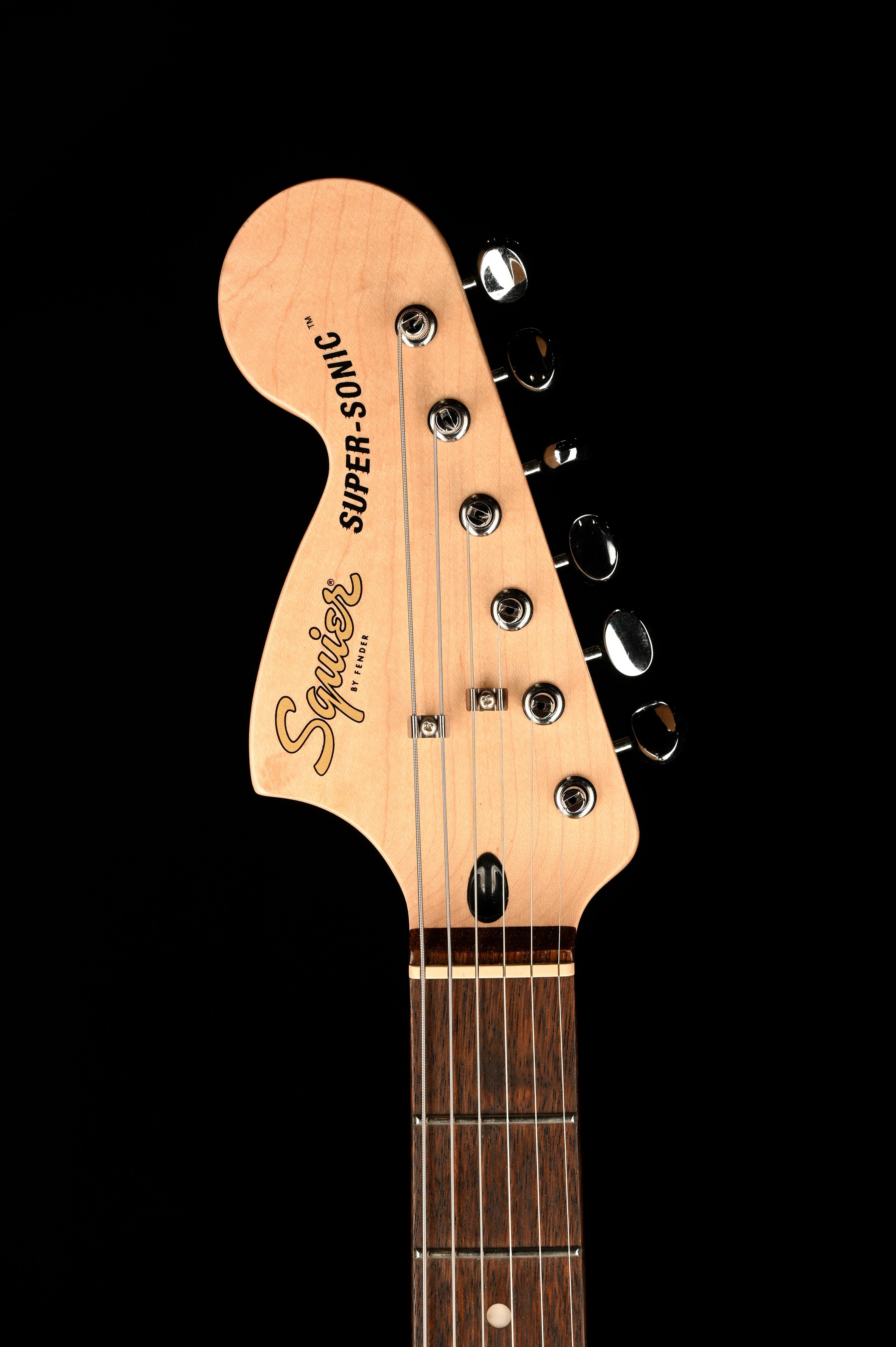Used Squier Paranormal Super-Sonic with Killswitch Graphite Metallic with Gig Bag - Image 12