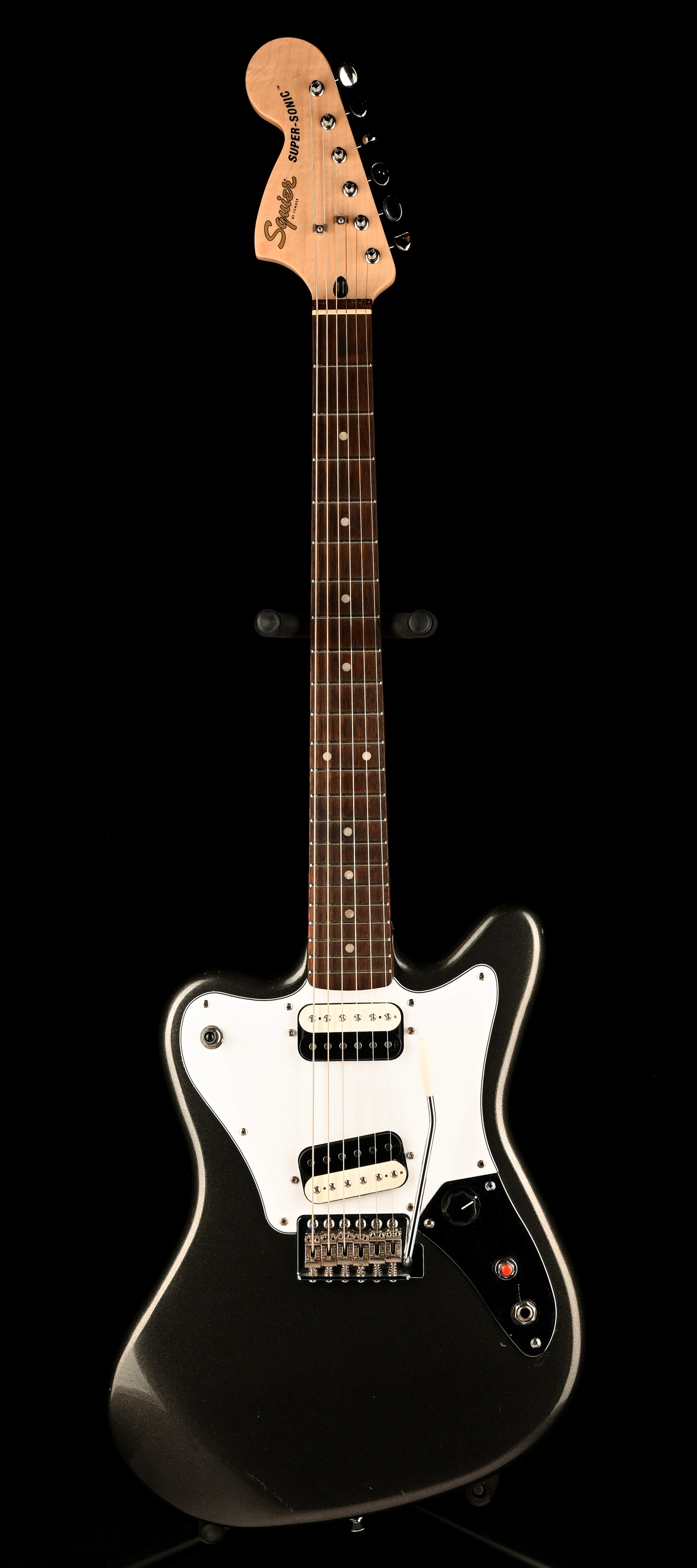 Used Squier Paranormal Super-Sonic with Killswitch Graphite Metallic with Gig Bag - Image 2
