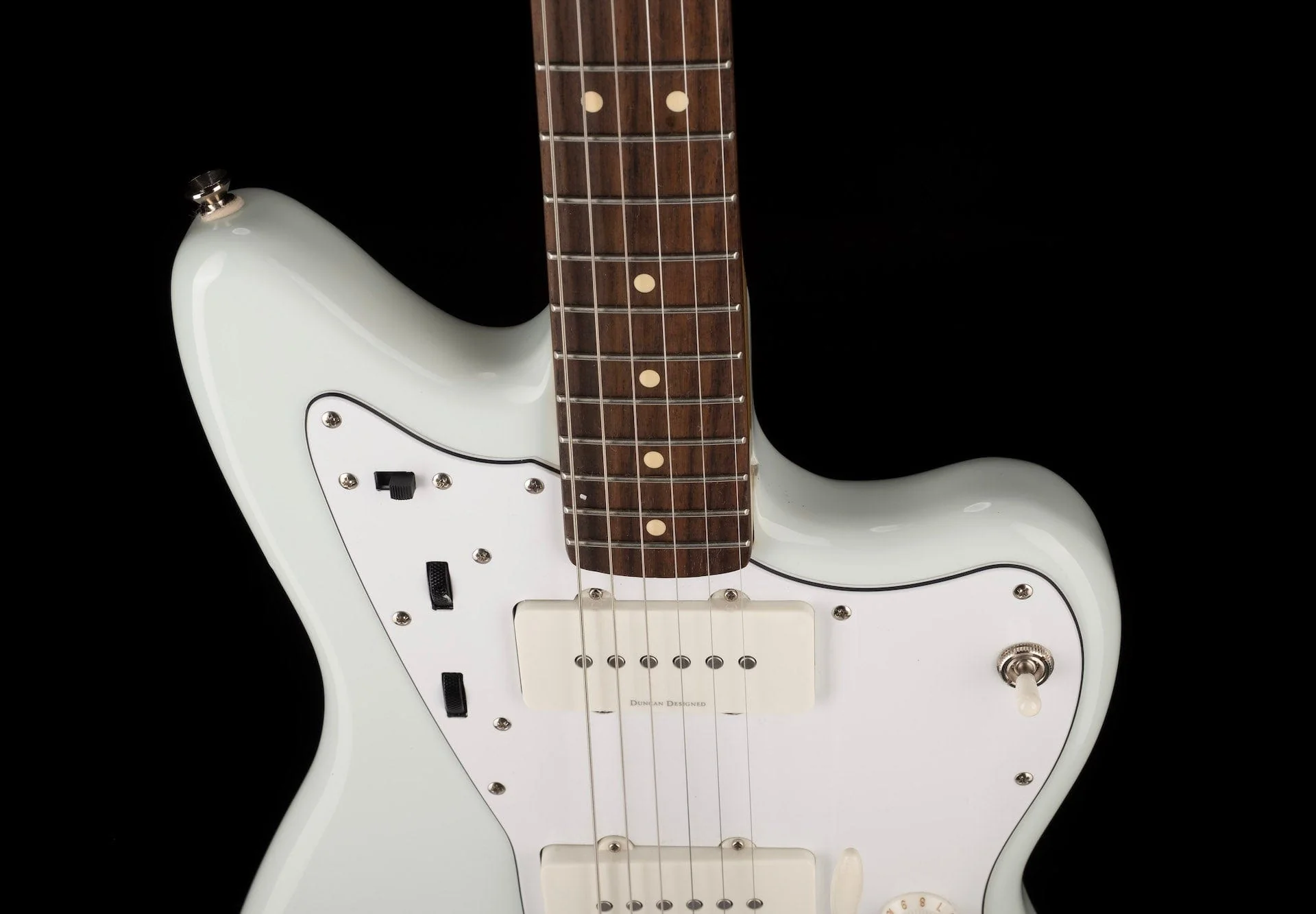 Used Squier Vintage Modified Jazzmaster Sonic Blue with Gig Bag - Image 3