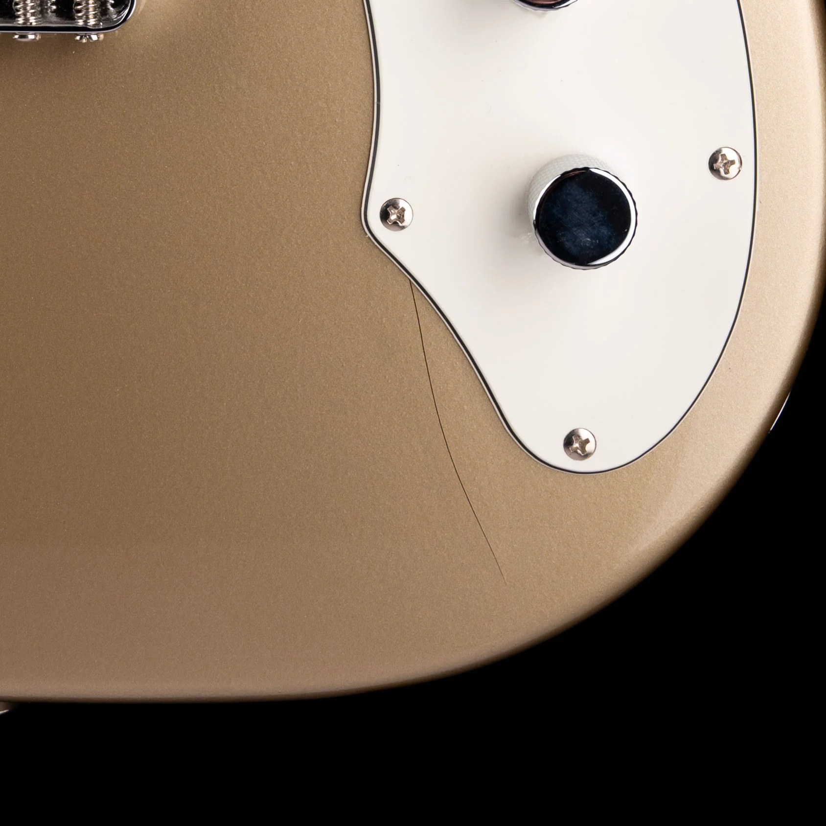 Used Squier Vintage Modified Telecaster Thinline Shoreline Gold - Image 7