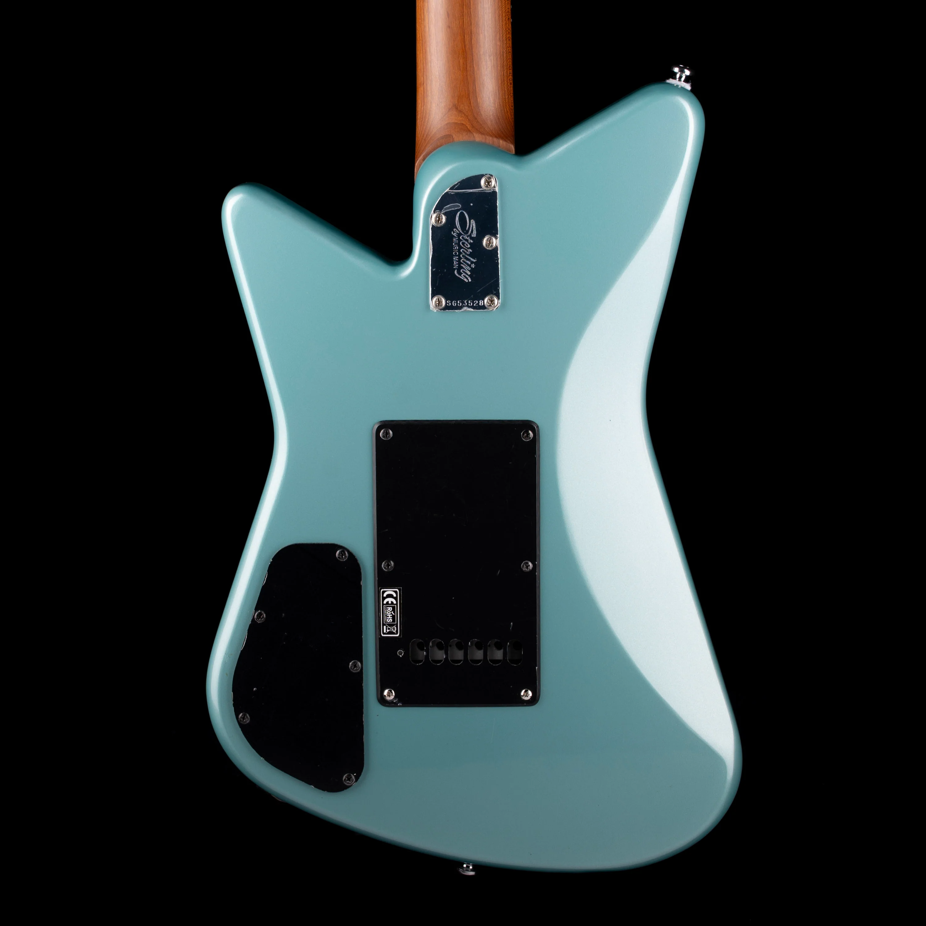 Used Sterling by Music Man Mariposa Dorado Green Electric Guitar - Image 9