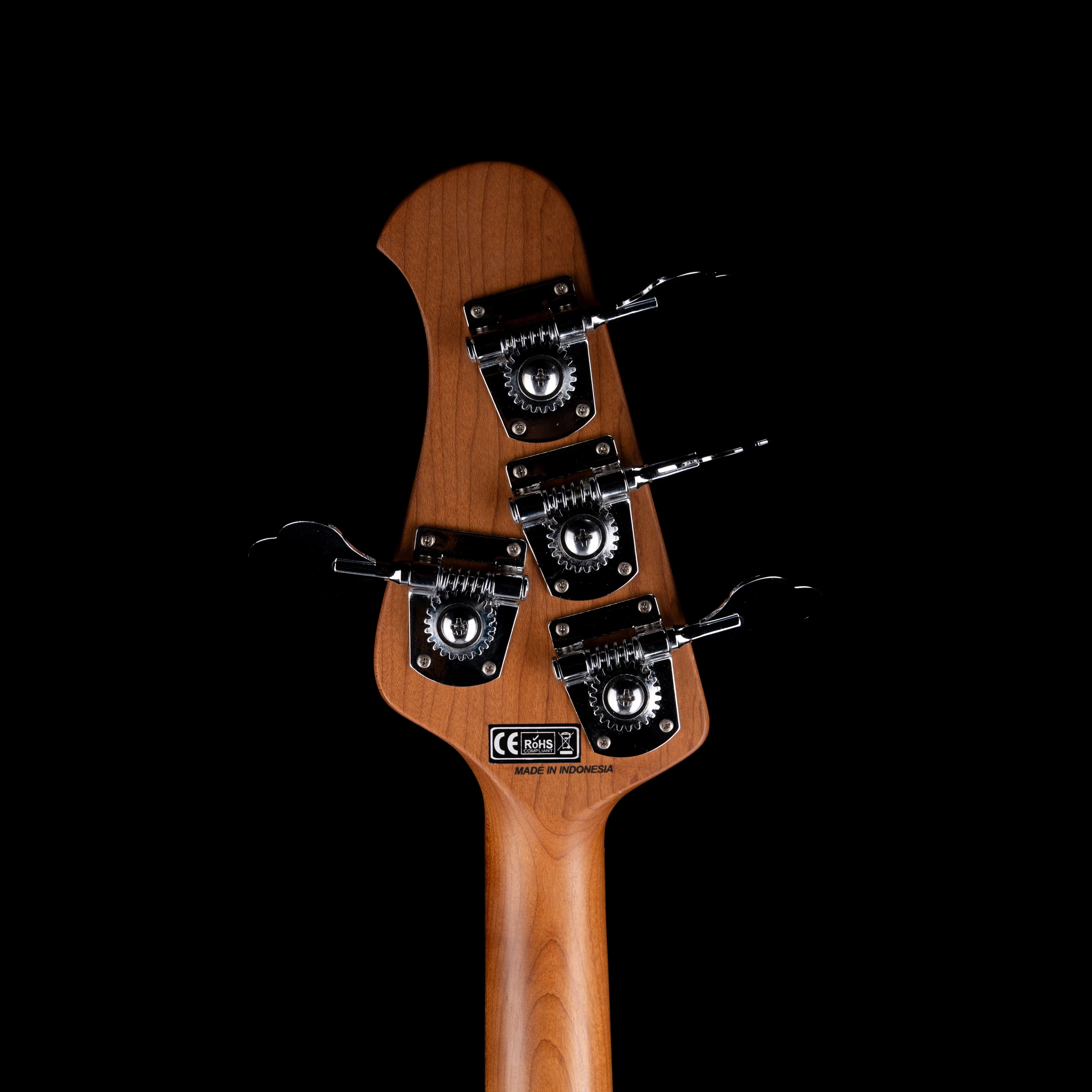 Used Sterling by Music Man StingRay Short Scale Bass Toluca Lake Blue 1 HB With Gig Bag - Image 13