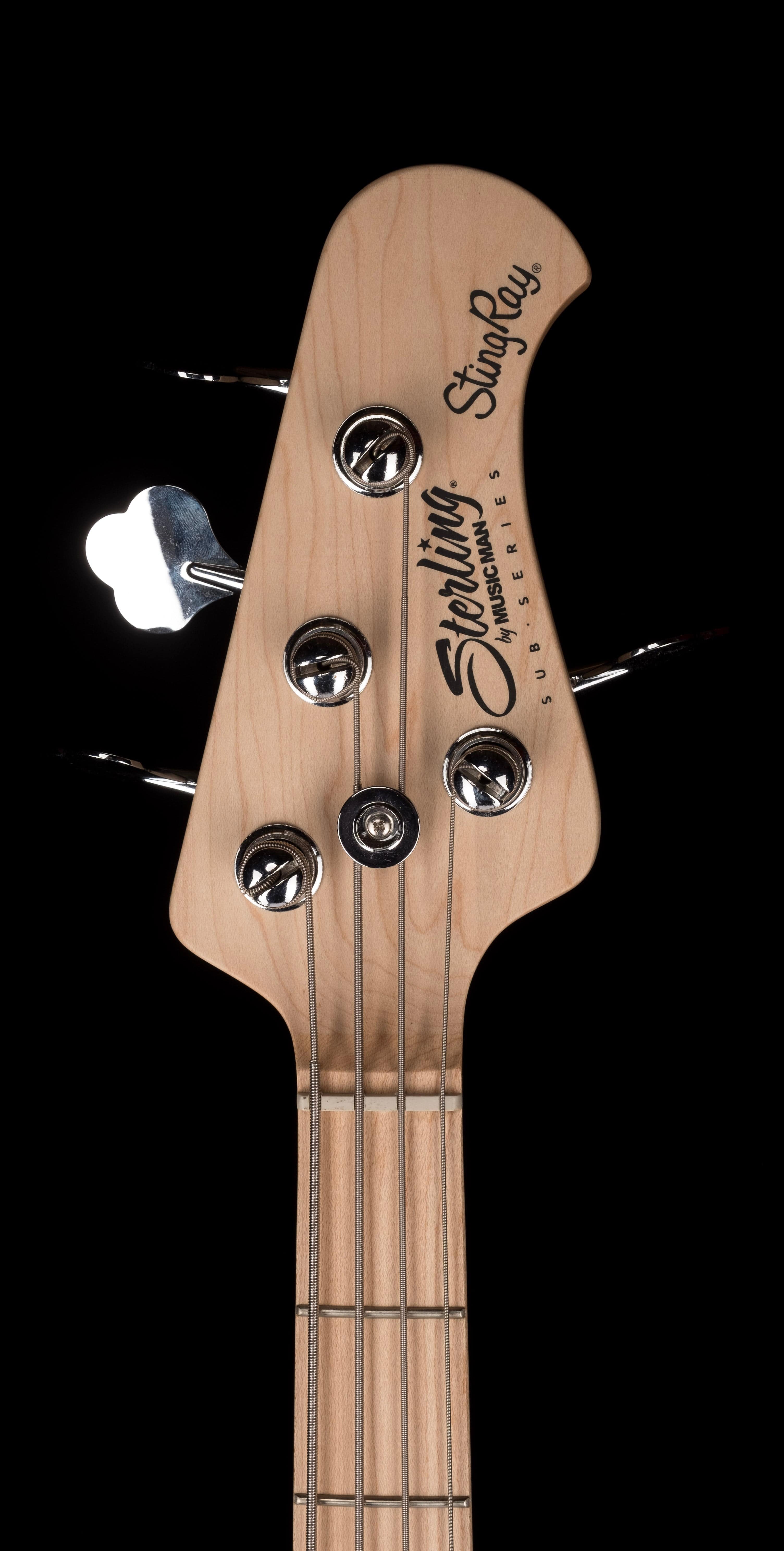 Used Sterling by Music Man SUB Series StingRay HH Bass Olive - Image 18
