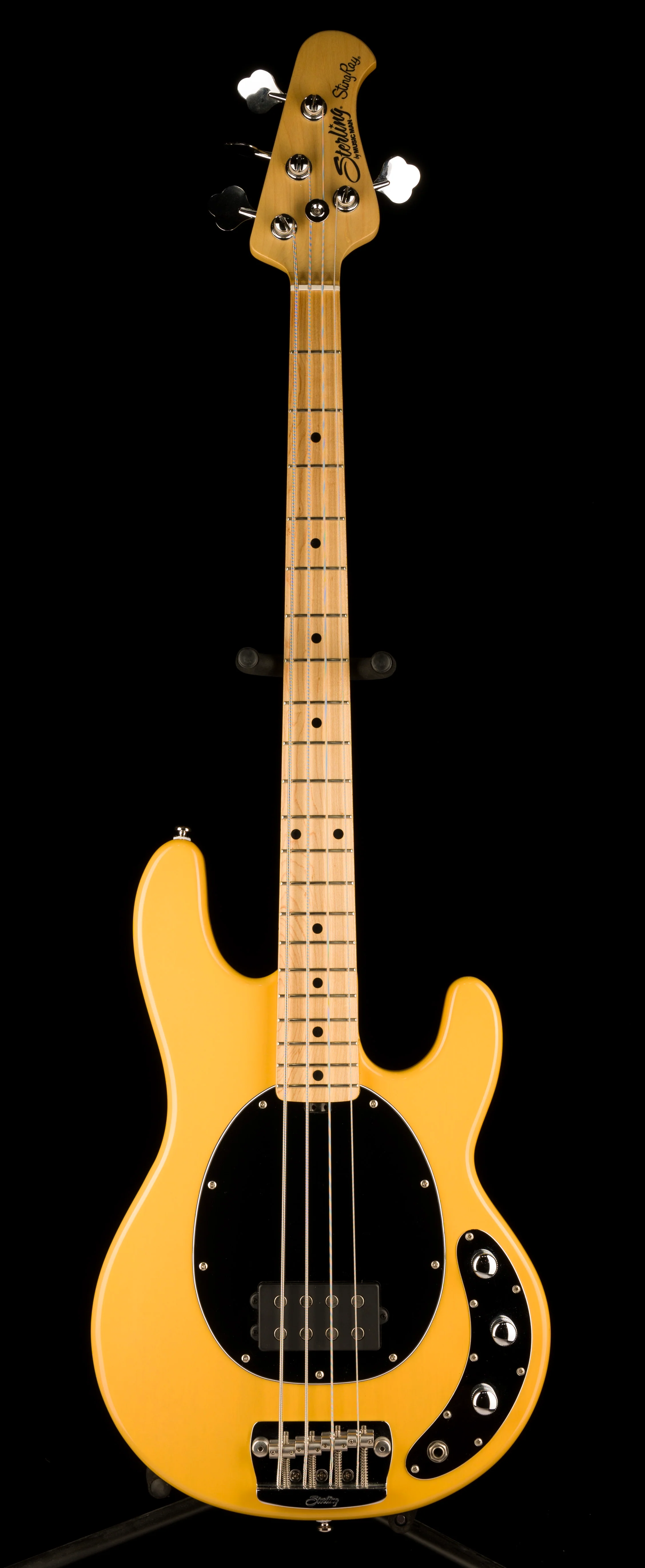Used Sterling Music Man StingRay Classic RAY24 Butterscotch with Gig Bag - Image 2