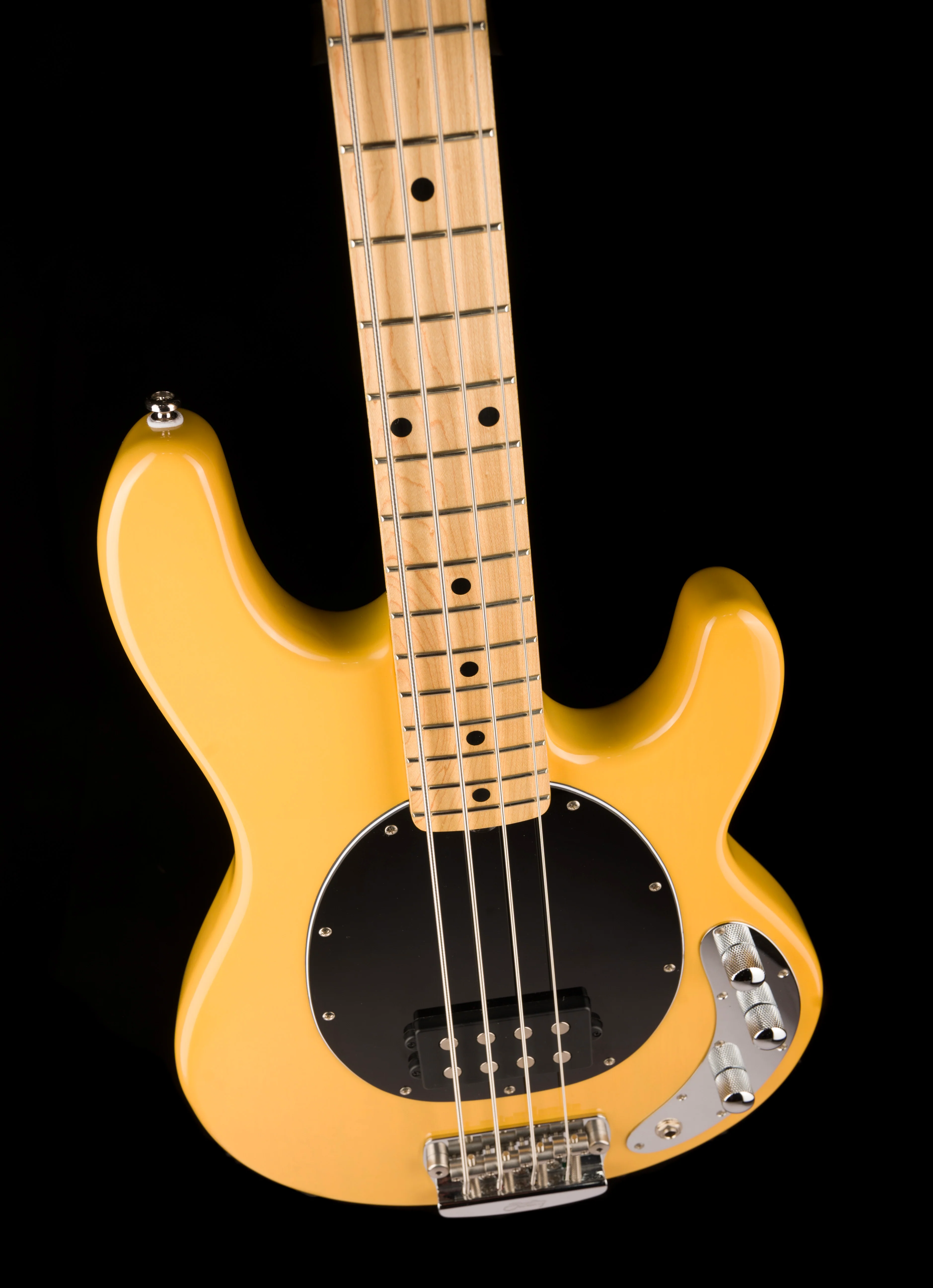Used Sterling Music Man StingRay Classic RAY24 Butterscotch with Gig Bag - Image 4