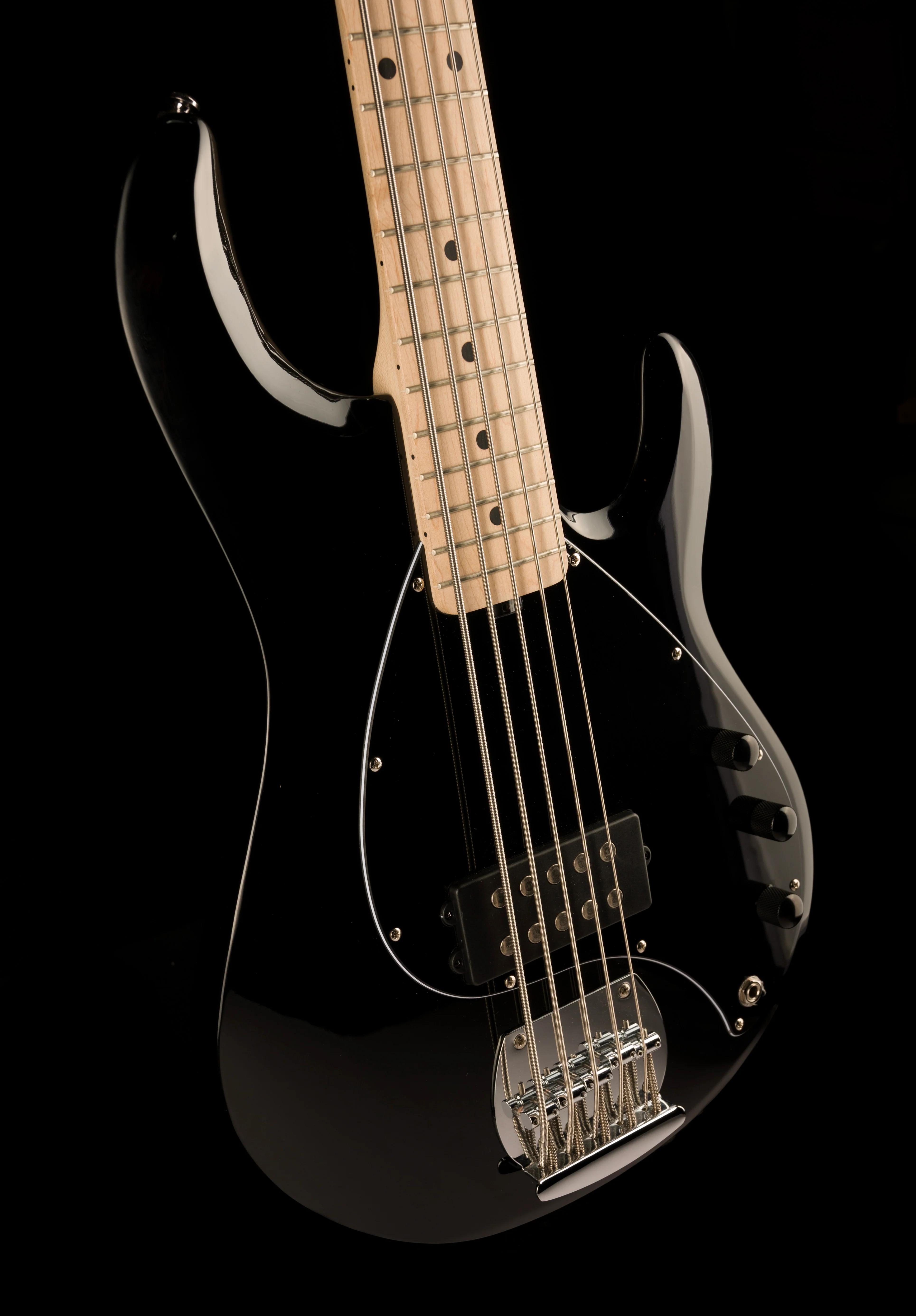 Used Sterling Music Man Sub Series StingRay 5 Black with Gig Bag - Image 10