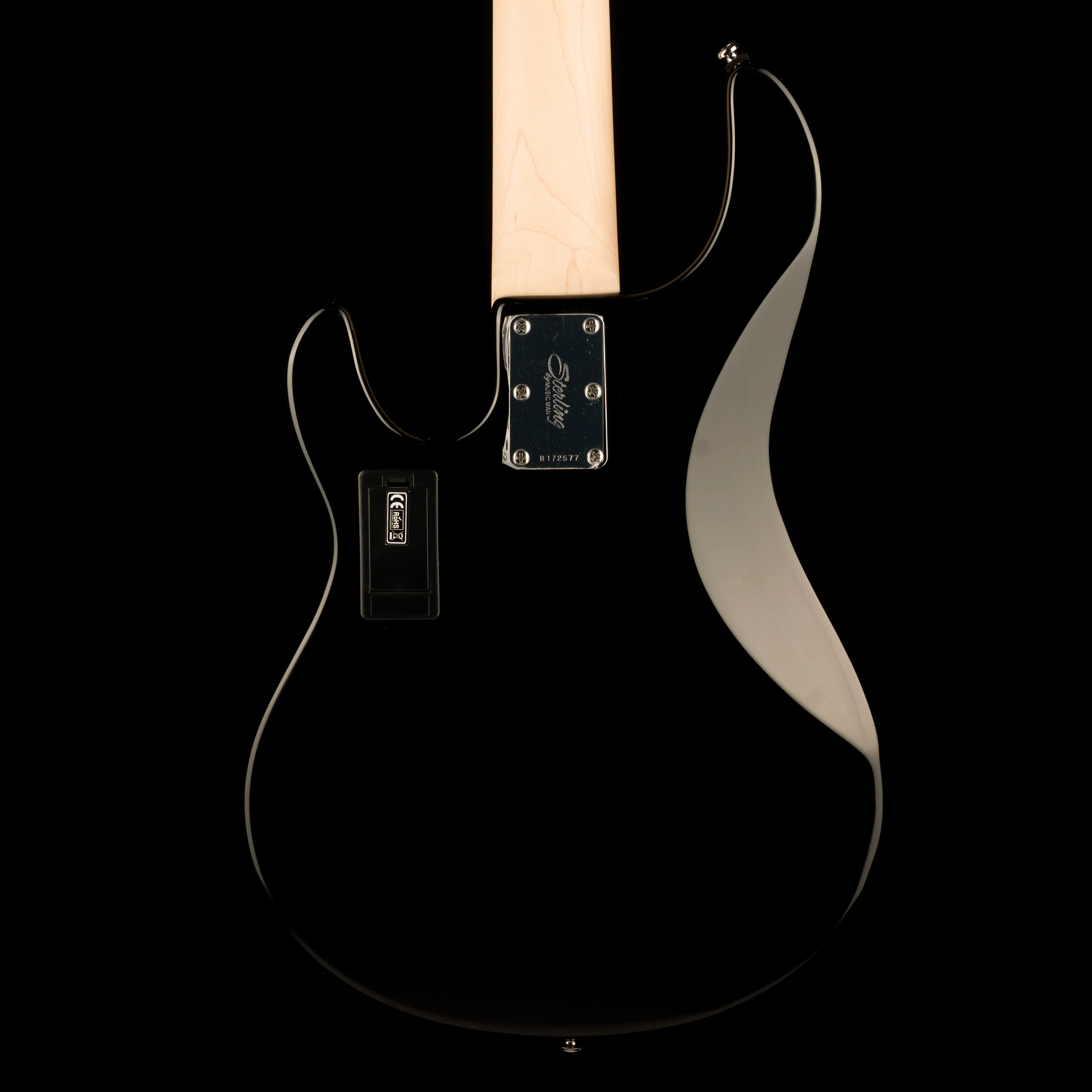 Used Sterling Music Man Sub Series StingRay 5 Black with Gig Bag - Image 13