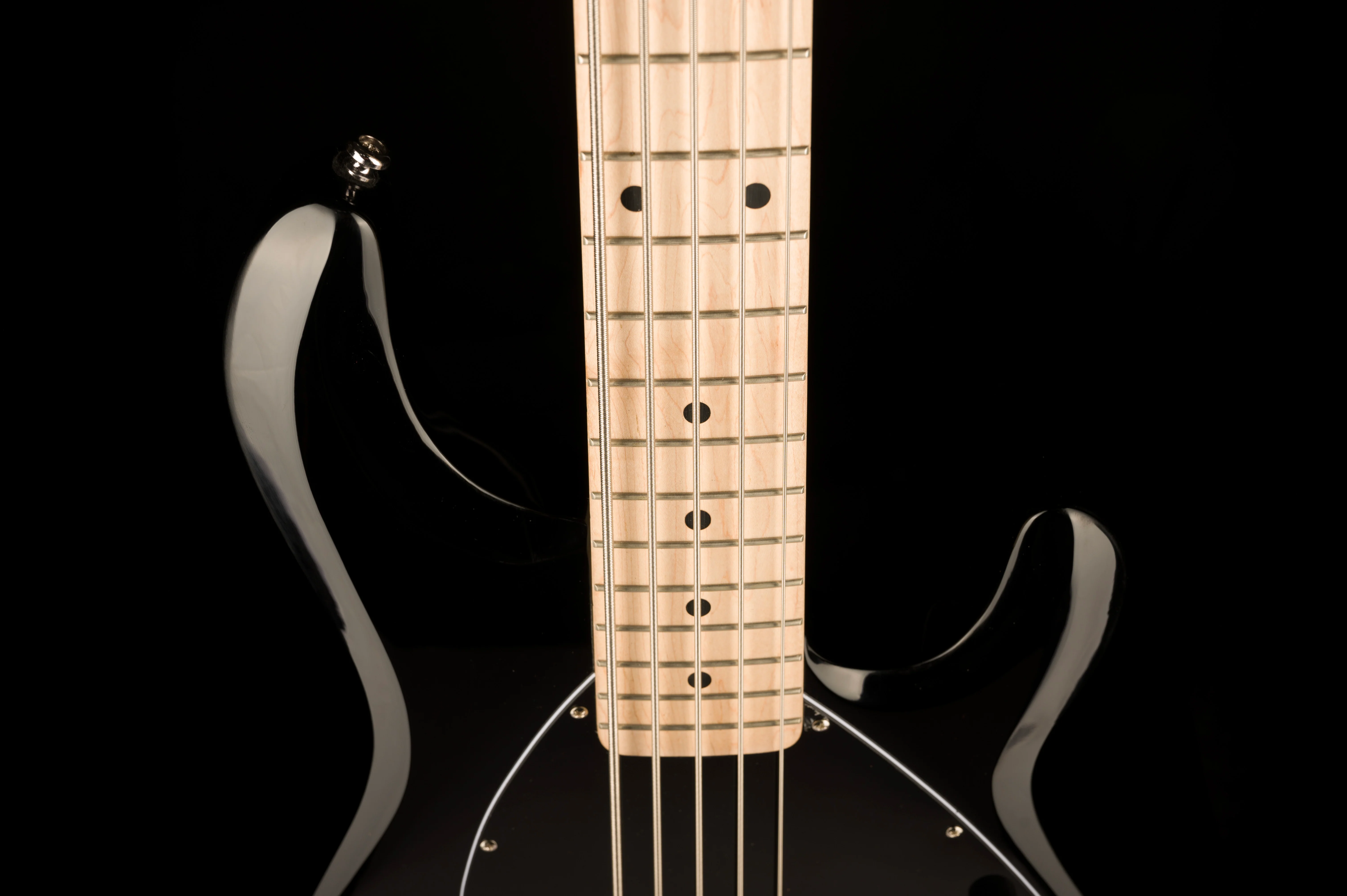 Used Sterling Music Man Sub Series StingRay 5 Black with Gig Bag - Image 3
