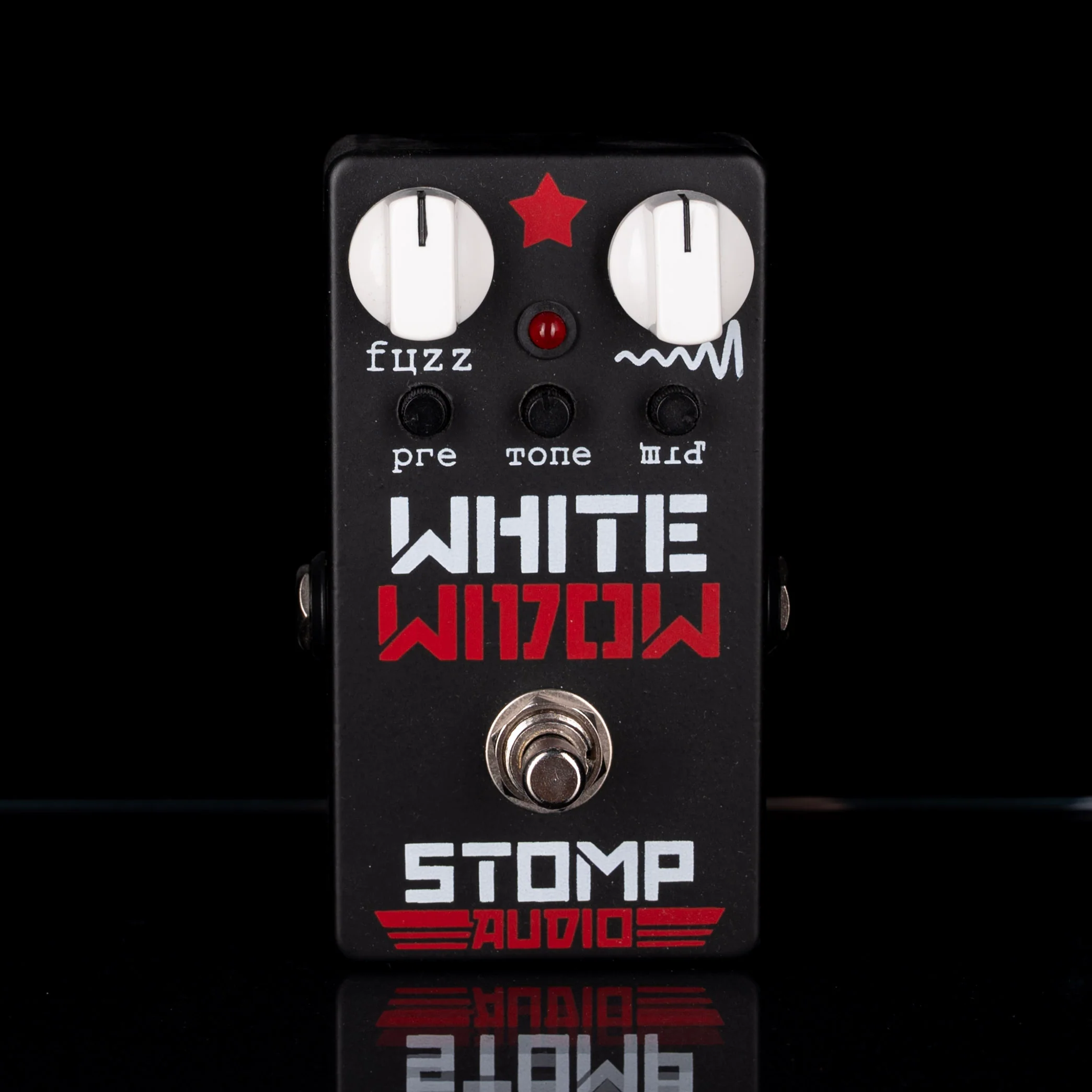 Used Stomp Audio Labs White Widow Fuzz Pedal With Box - Image 2