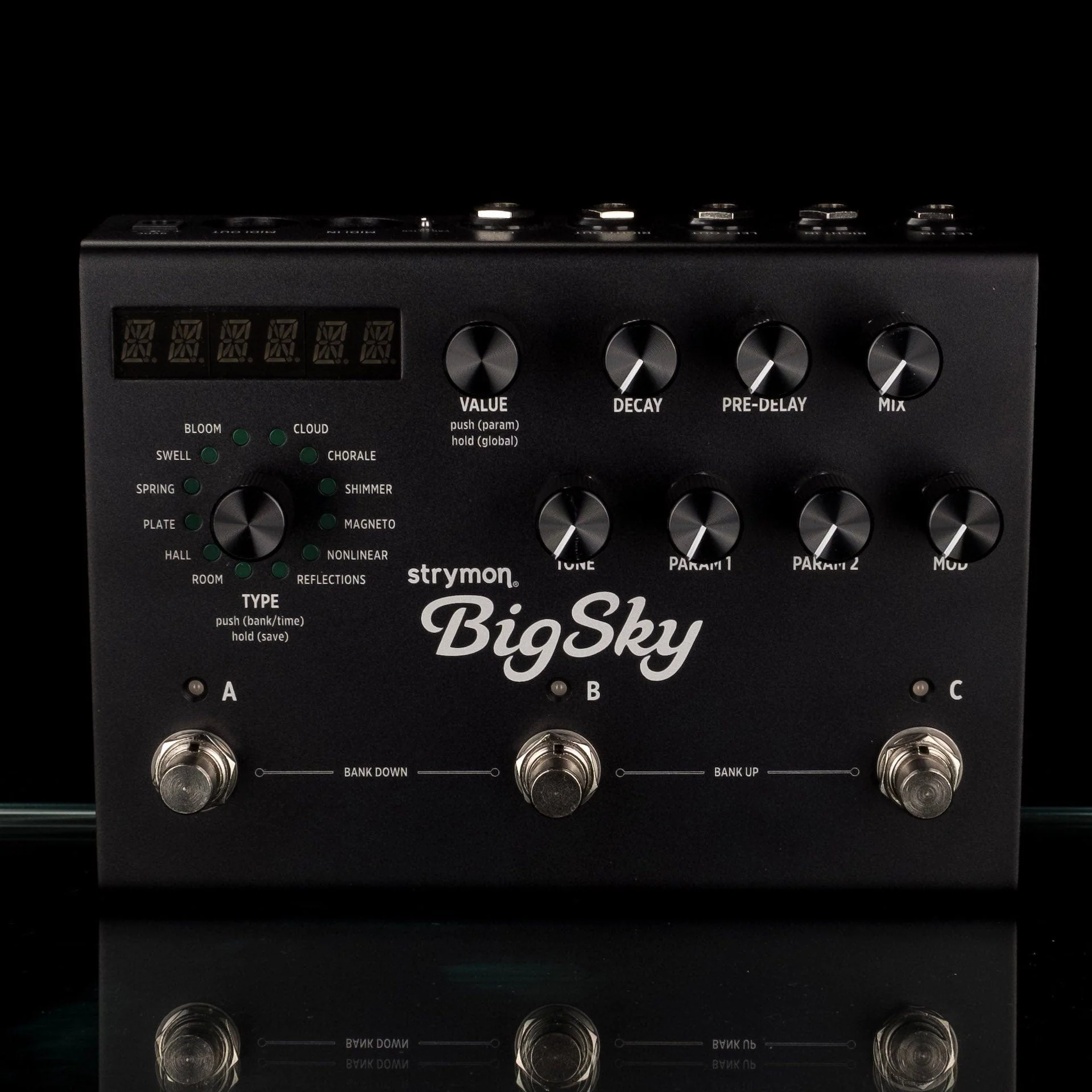 Used Strymon BigSky Reverb Midnight Edition with Box & Power Supply - Image 2